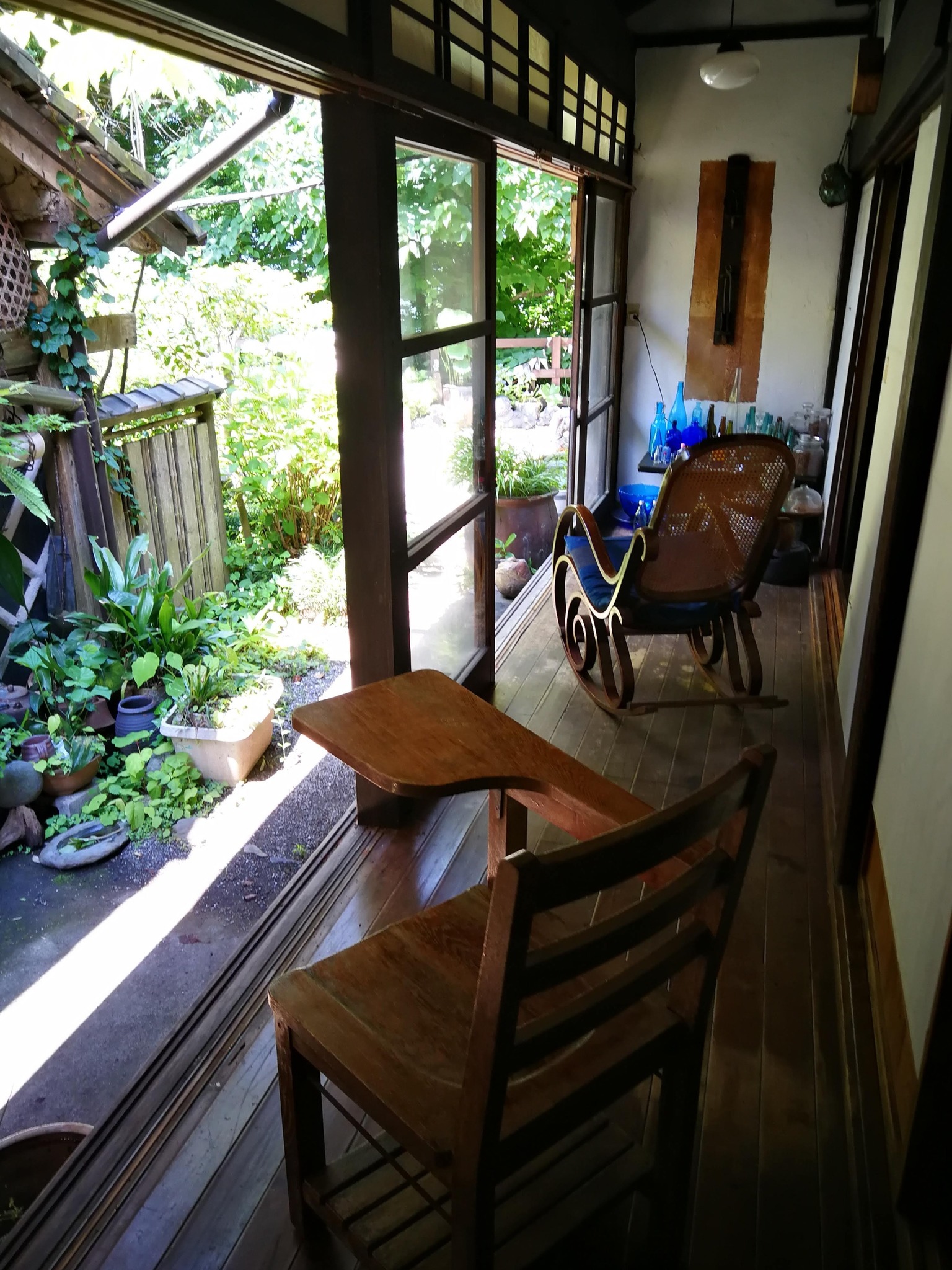 縁側でテレワークも可能