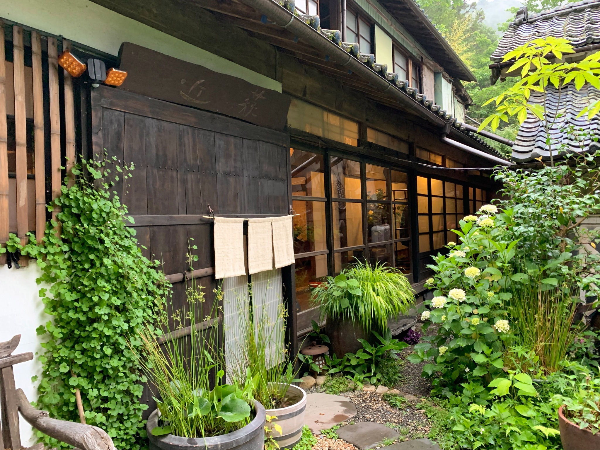 ・【エントランス】のれんをくぐってお入りください