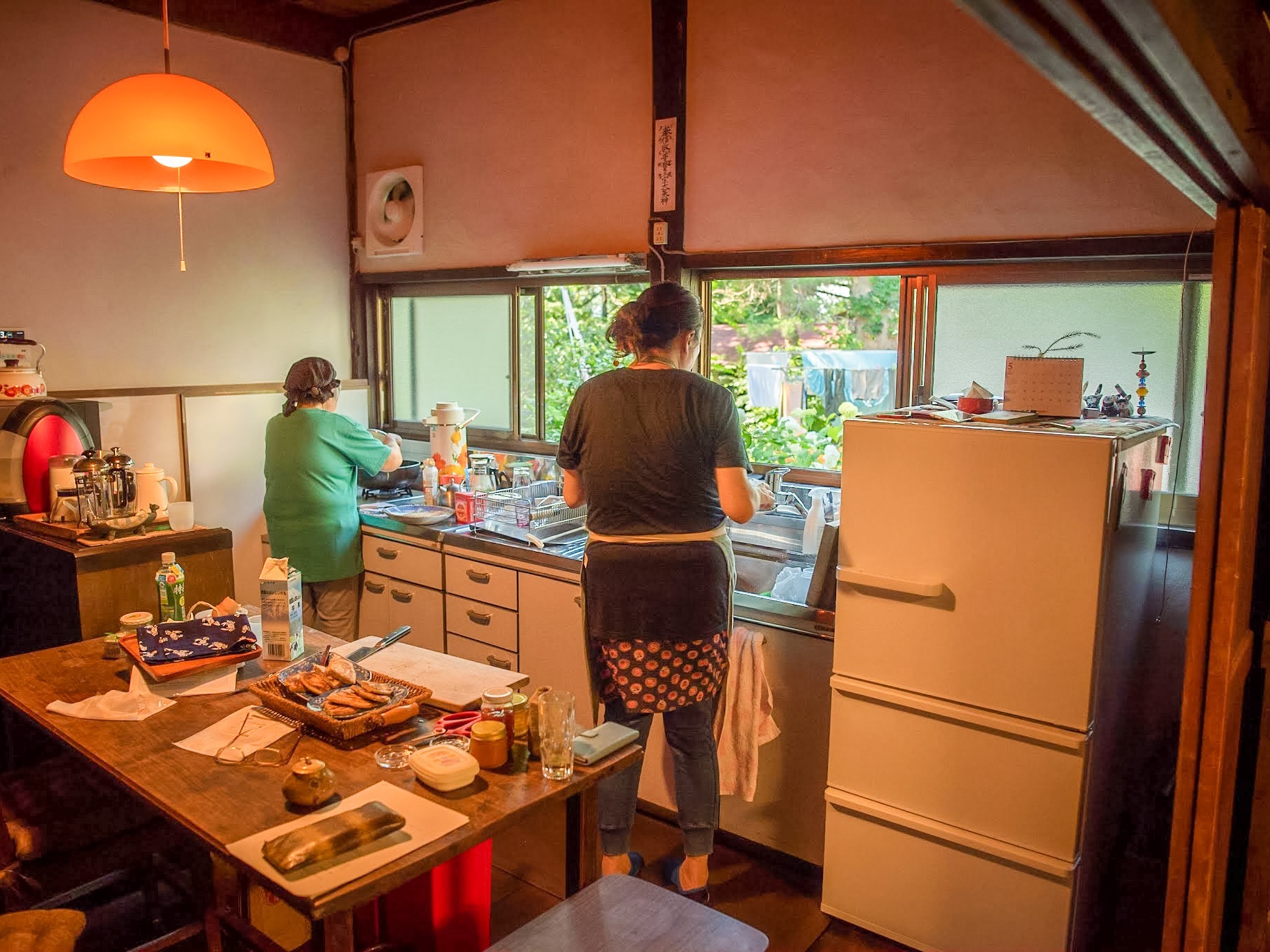 ・【キッチン】調理道具が一式そろっています