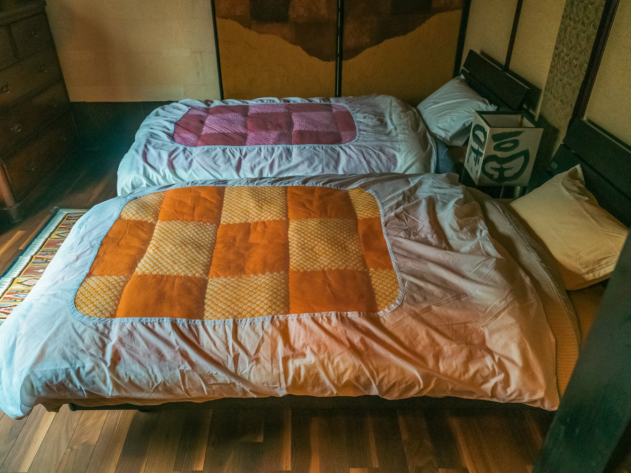 ・【ツイン】2台のベッドを繋げてファミリーベッドにも変更可能です