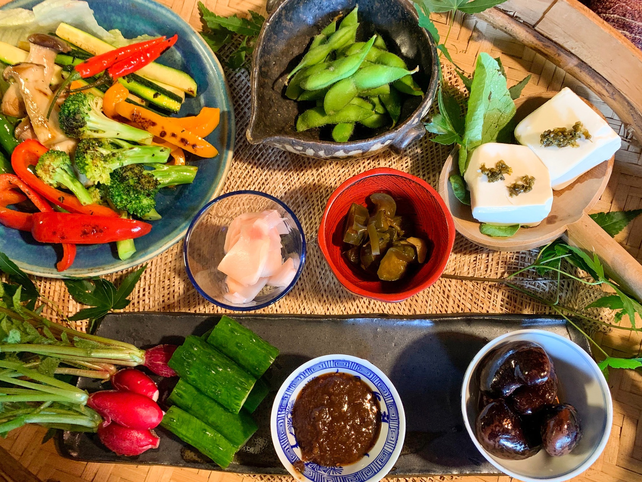 ・【お食事一例】とれたてお野菜のおいしさをご堪能ください
