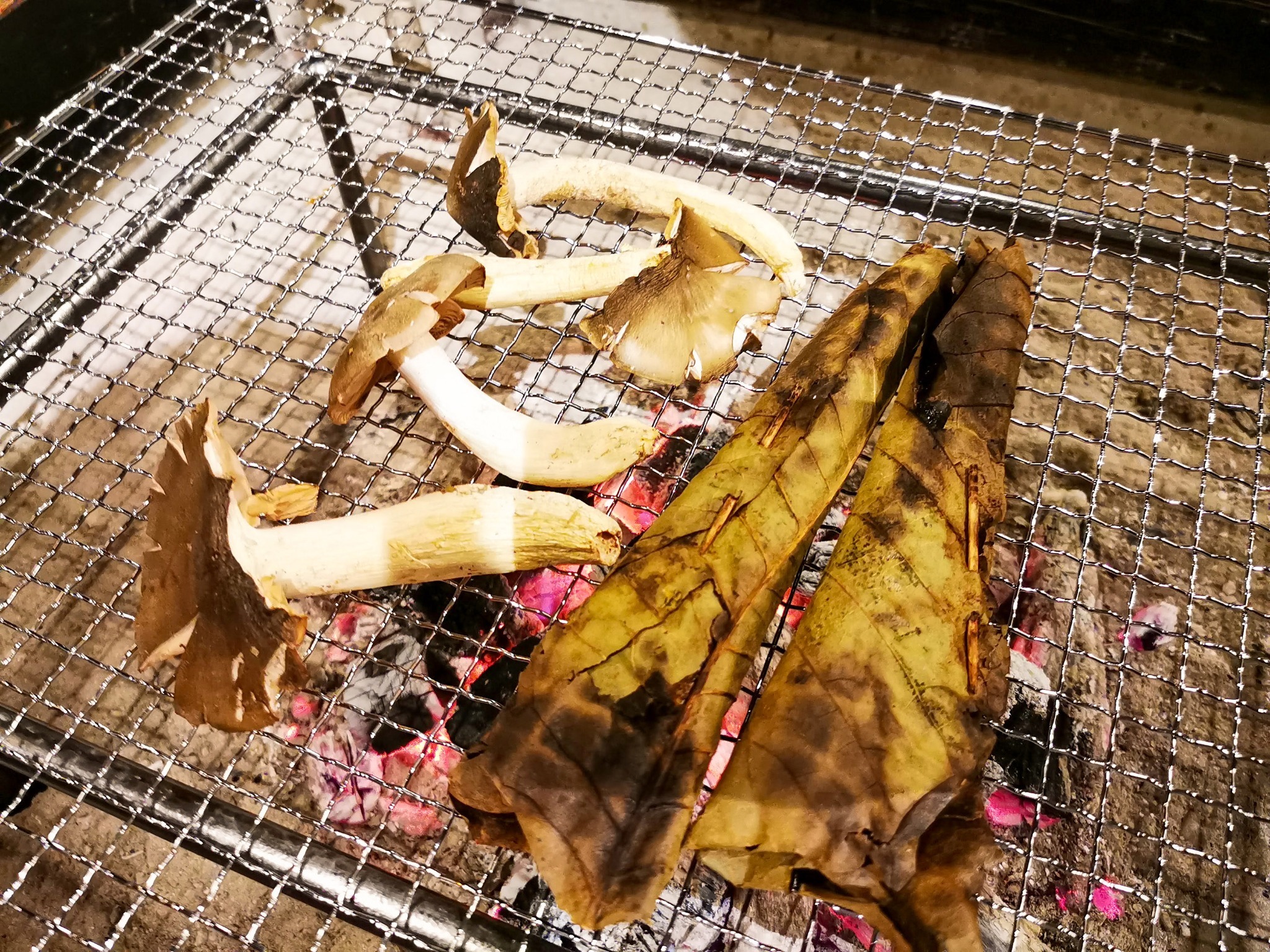 ・【お食事一例】炭火焼で芳醇な香りをお味わいください