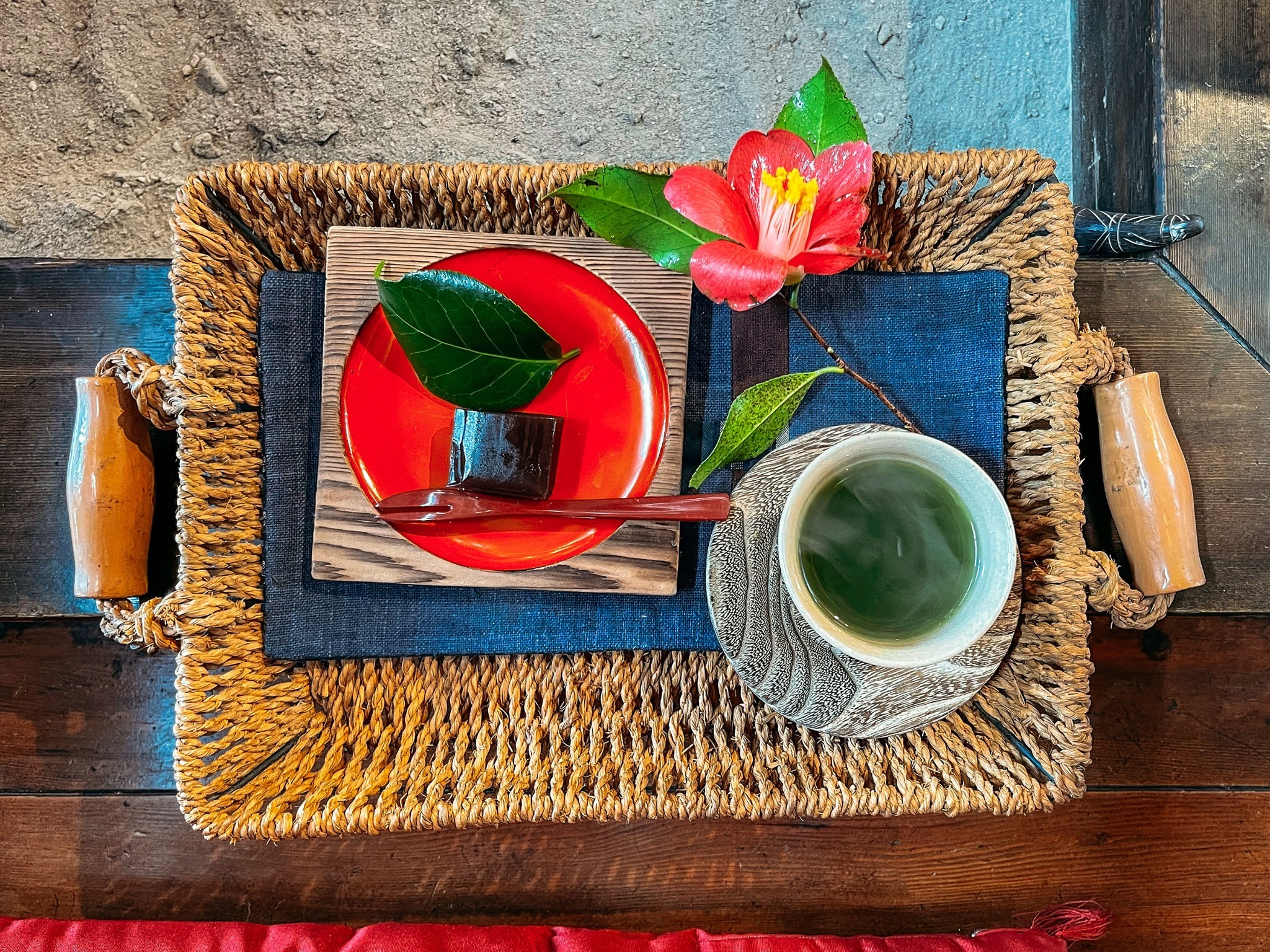 ・【お食事一例】味わい豊のお茶とお茶菓子でほっこりタイム