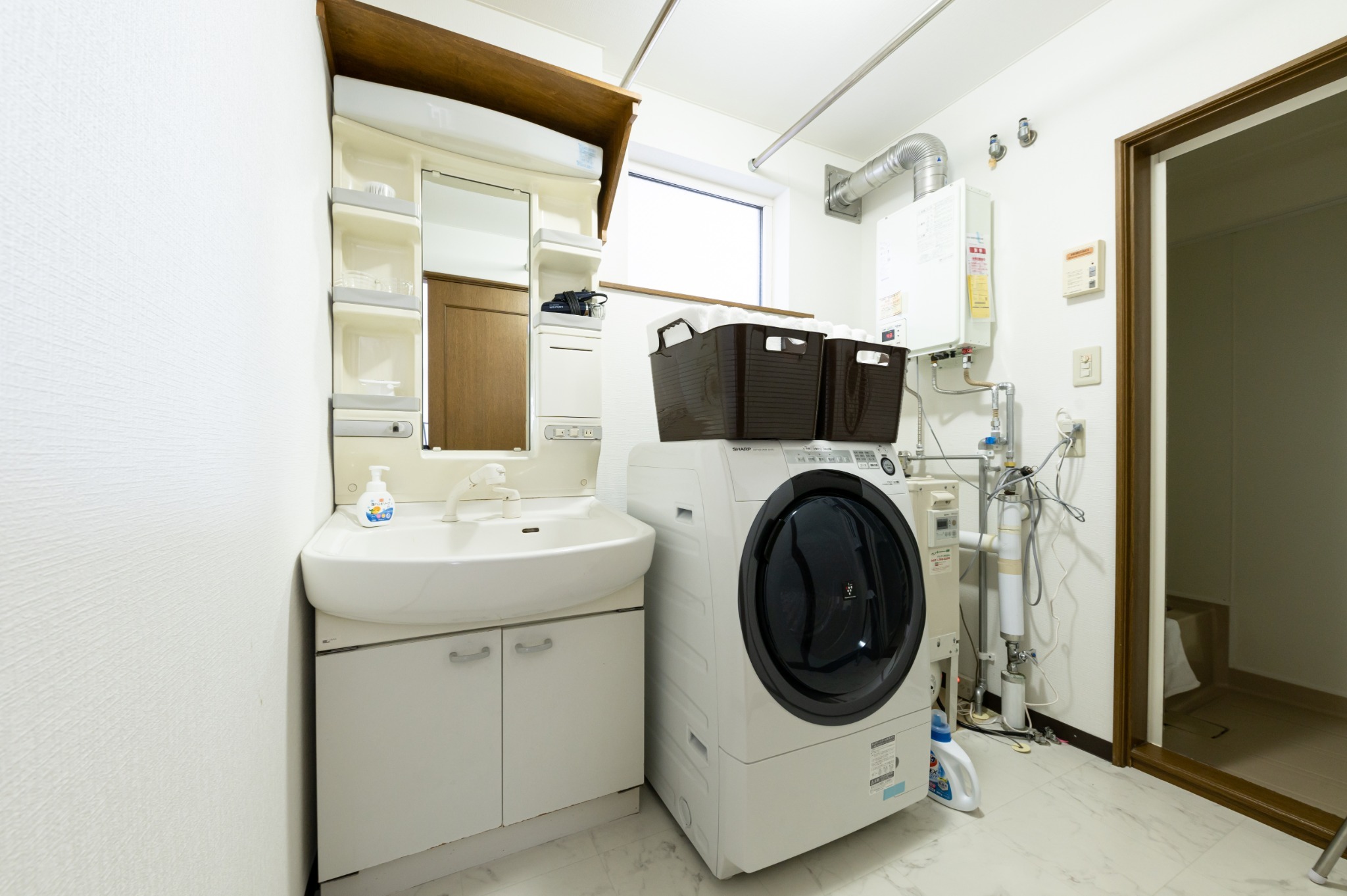 洗濯機、洗剤あり☆