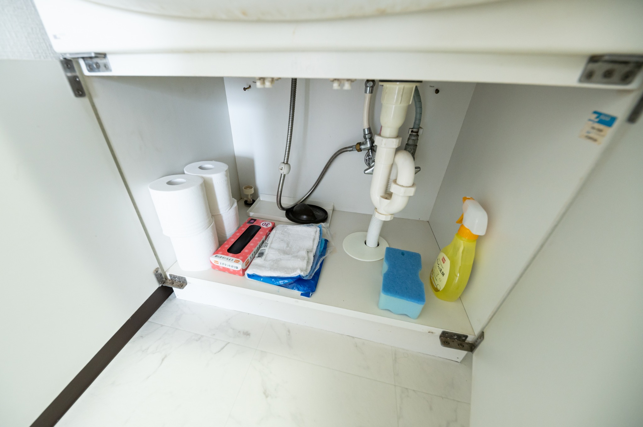 洗面所下収納☆