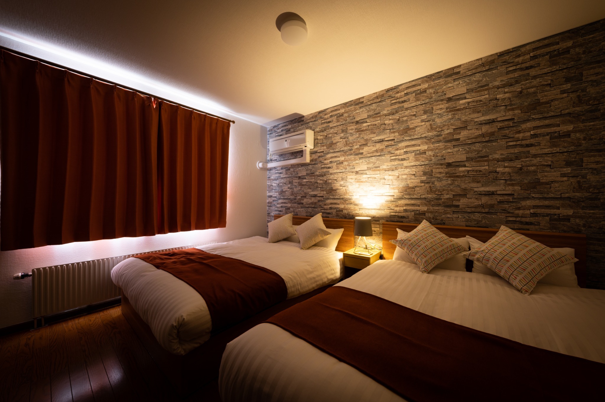 寝室にはベッド☆