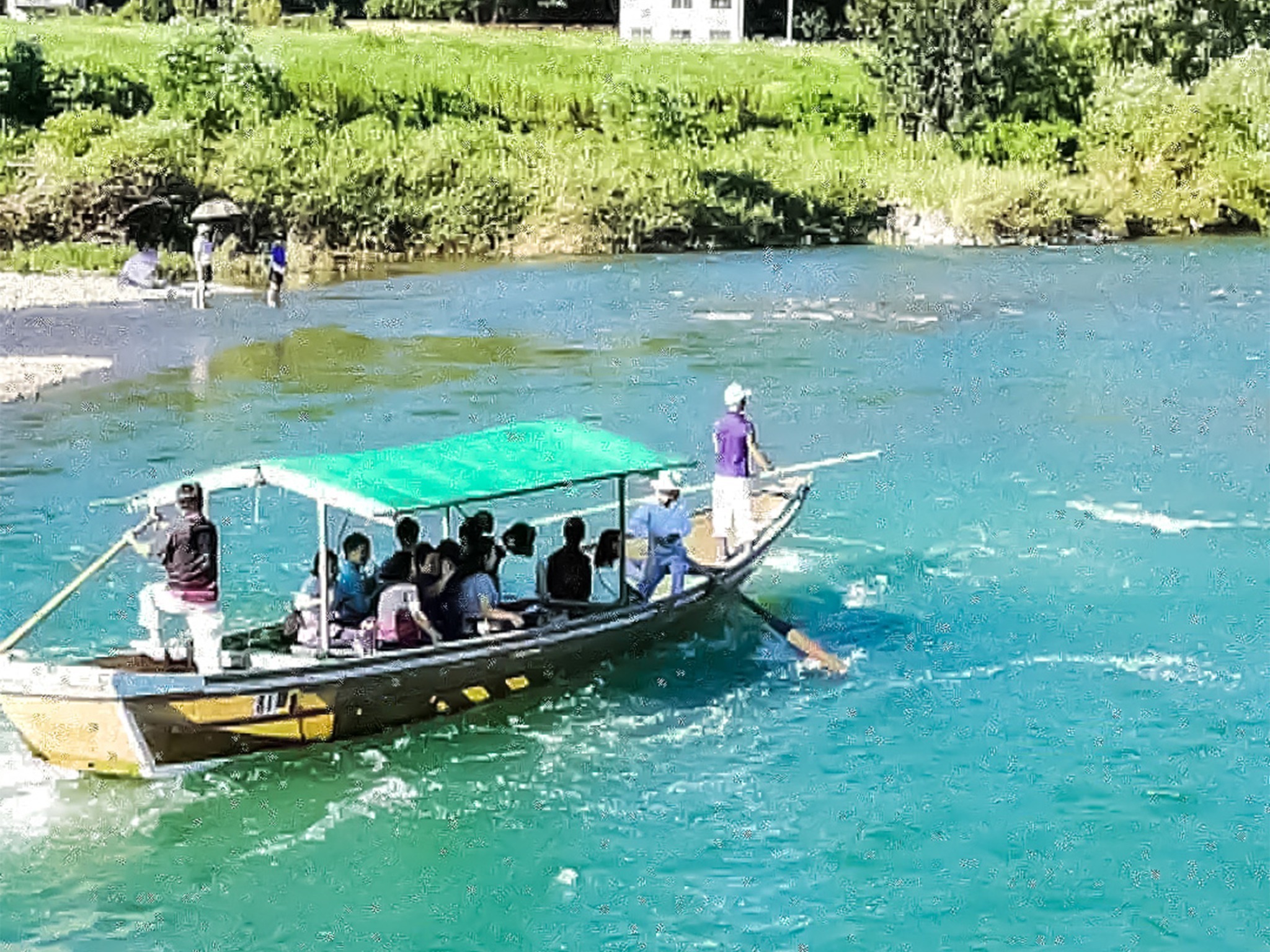 ・お天気のいい日の保津川下りは最高です!