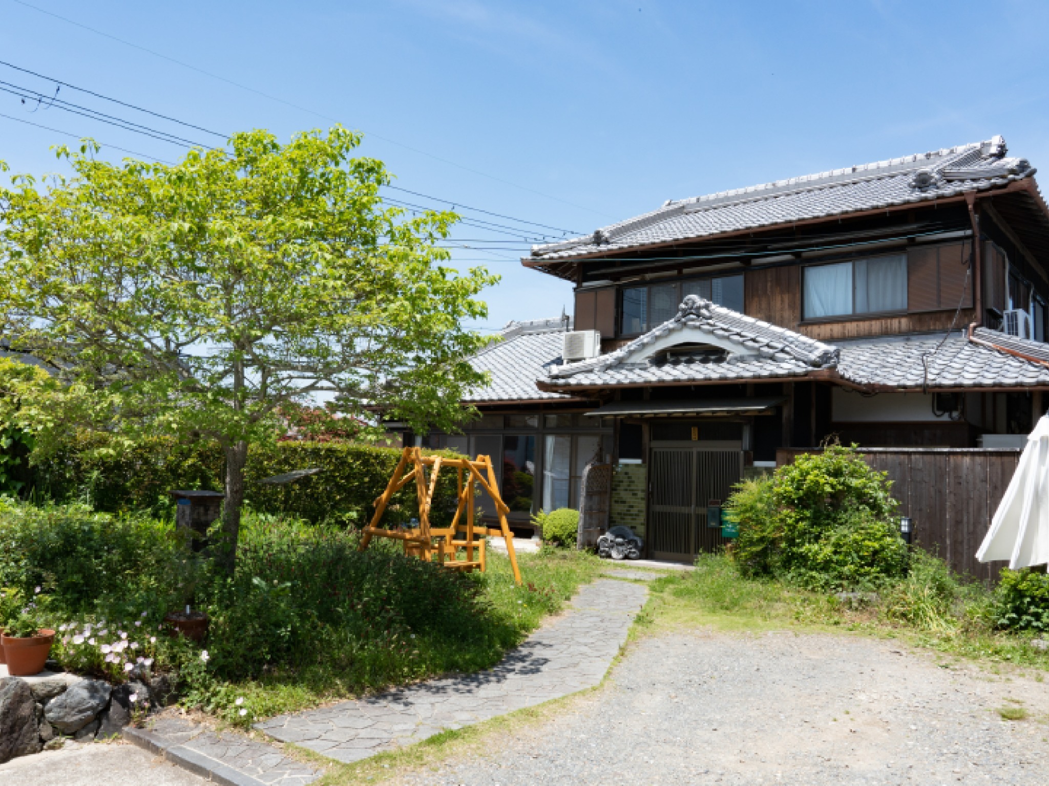 ・伝統的な日本家屋です。ゆっくりお過ごしください