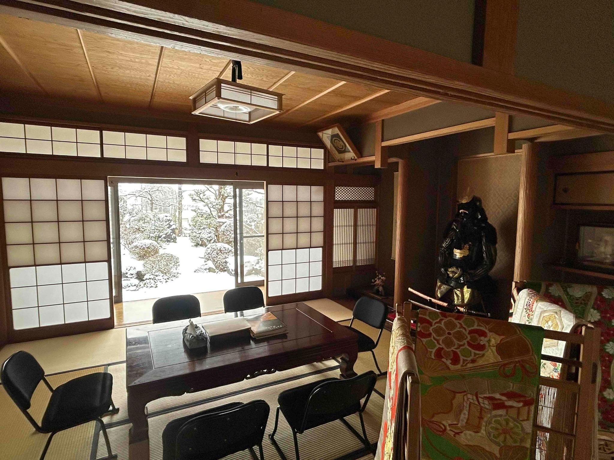 ・【景色・冬】寒さが増す冬は美しい雪景色をご覧いただけることも