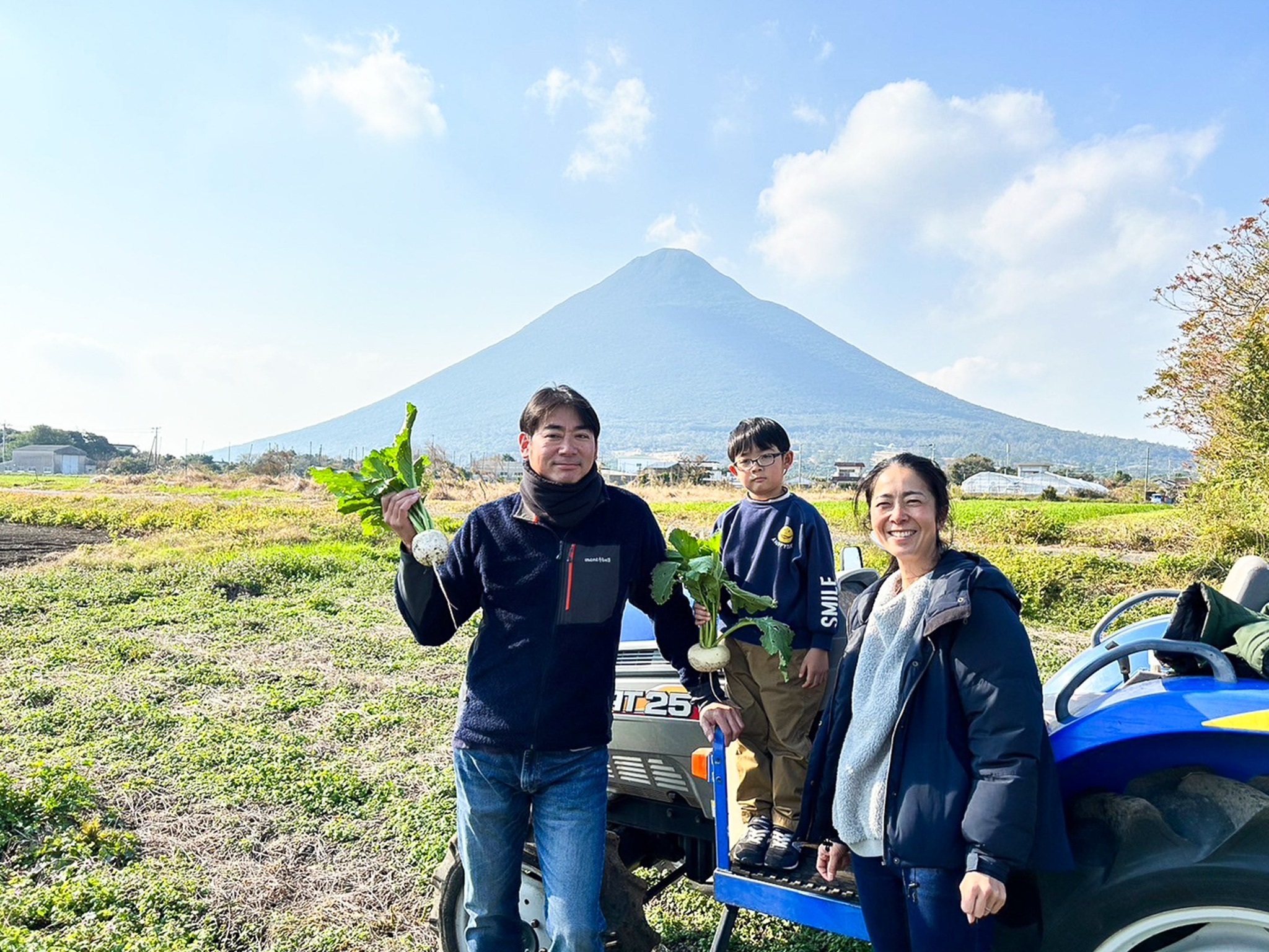 ・【農場】開聞岳の麓、家族で紡ぐ絶景癒やしの宿