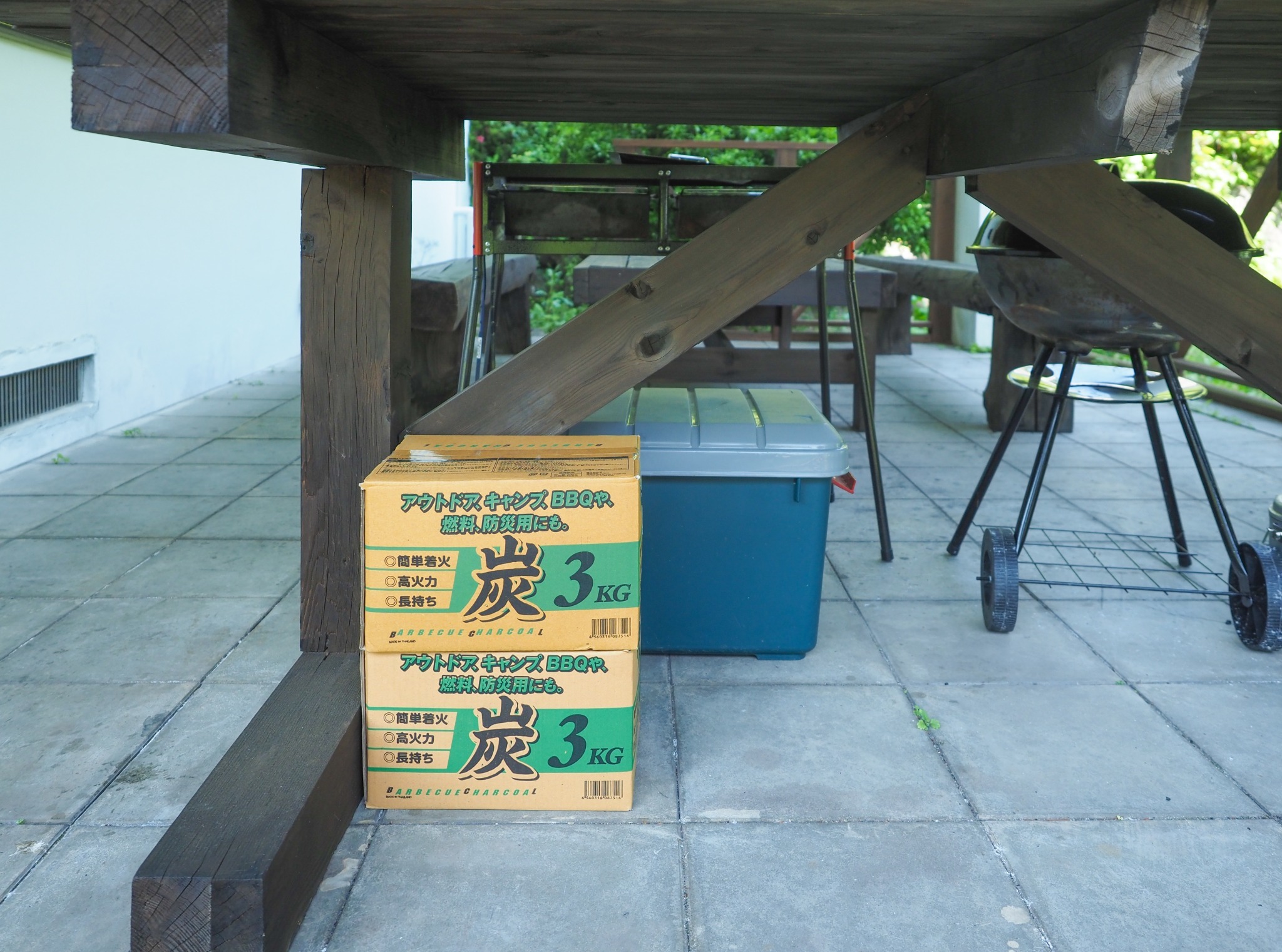 那須の青空、デッキからの眺望、野外ＢＢＱ／民泊【Ｖａｃａｔｉｏｎ　ＳＴＡＹ提供】 写真3