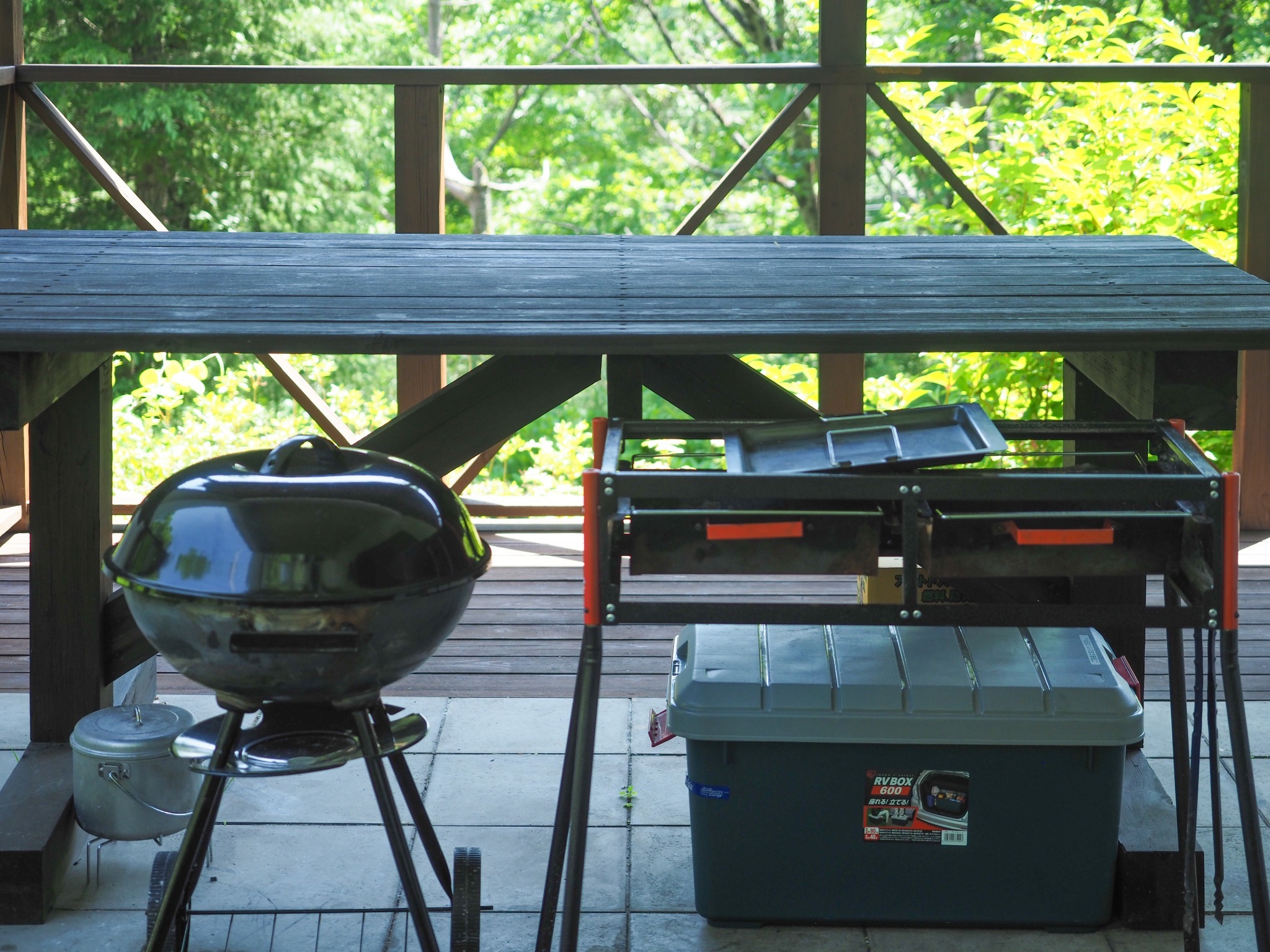 那須の青空、デッキからの眺望、野外ＢＢＱ／民泊【Ｖａｃａｔｉｏｎ　ＳＴＡＹ提供】 写真4