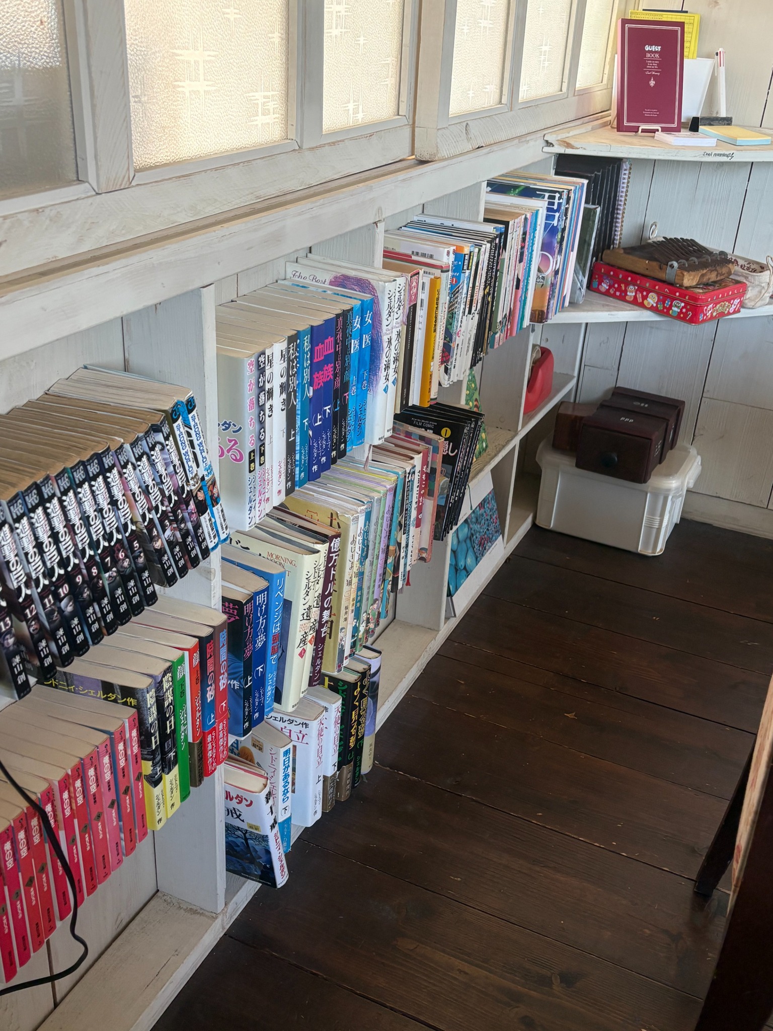 Manga, novels, and English-language comics