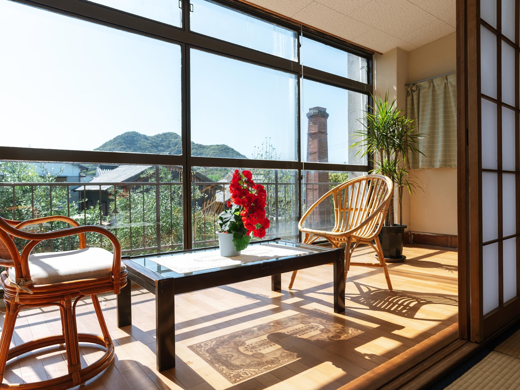 ・【サンルーム】読書や休憩に。広縁のある部屋