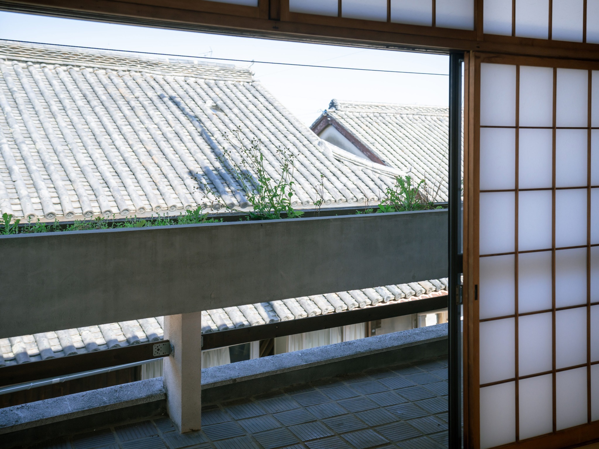 ・【ベランダ】ベランダから、古き良き風景を