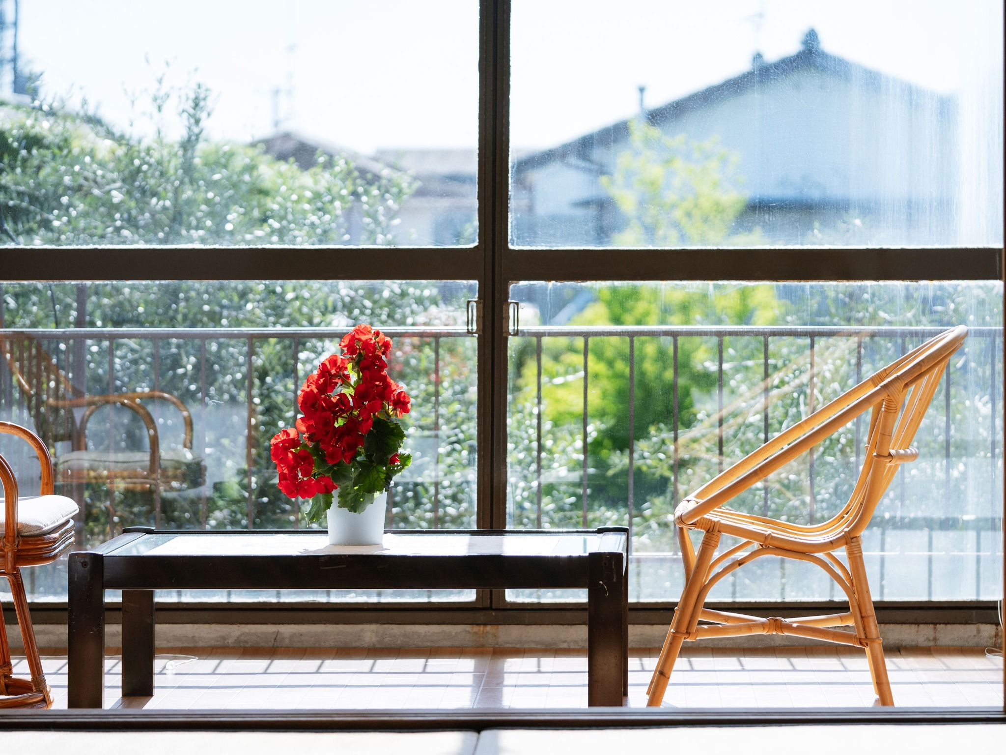 ・【サンルーム】2階洋室、日差しが心地よい空間