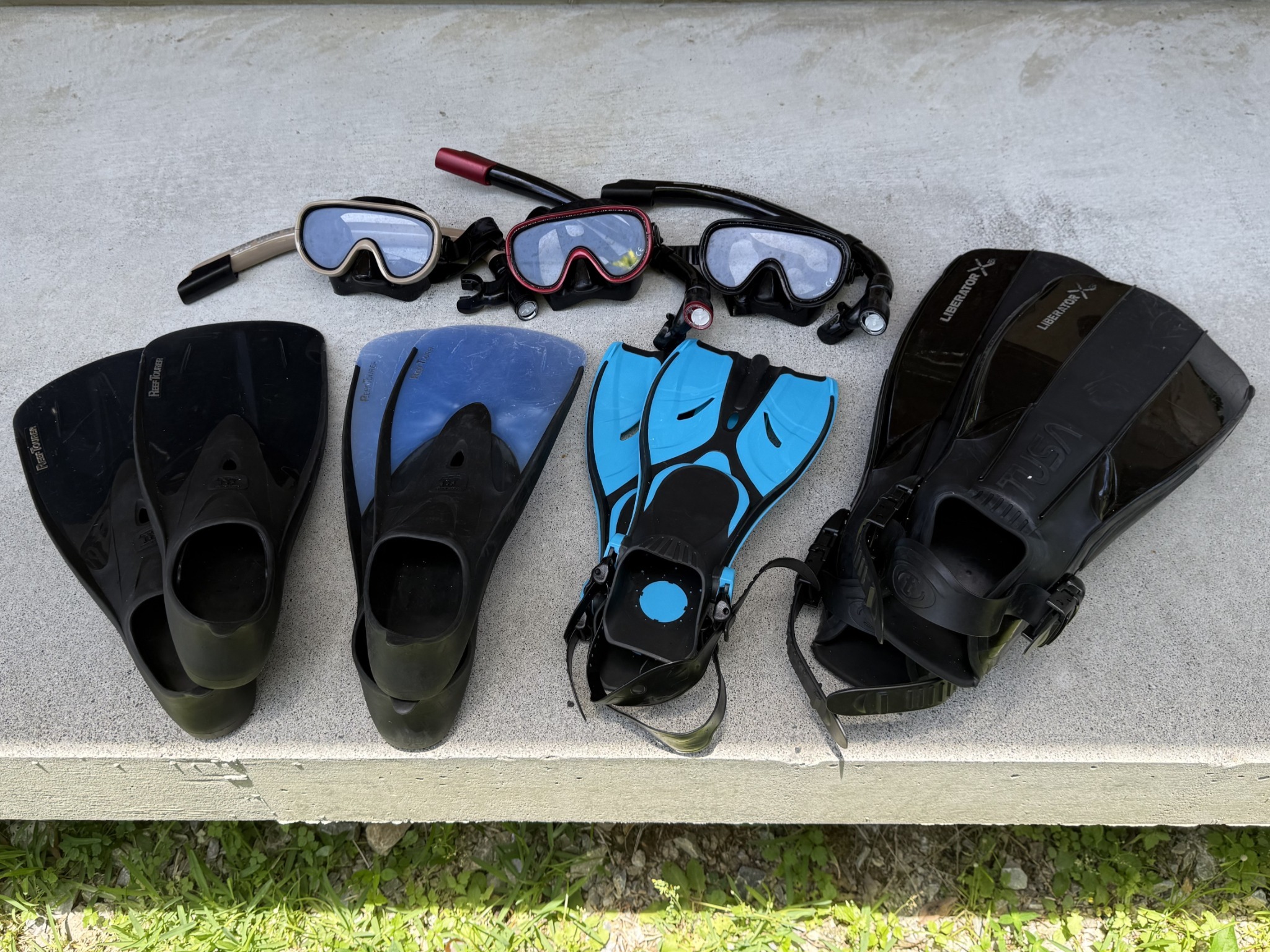 Snorkeling set