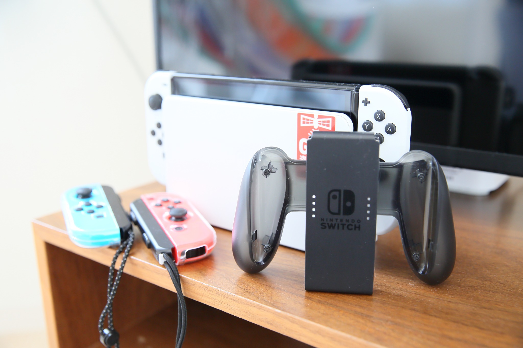 Nintendo Switch(有機ELモデル)を完備。超人気のソフトが搭載! ”スプラトゥーン3”  ”マリオカート8”  ”Nintendo Switch Sports” 
