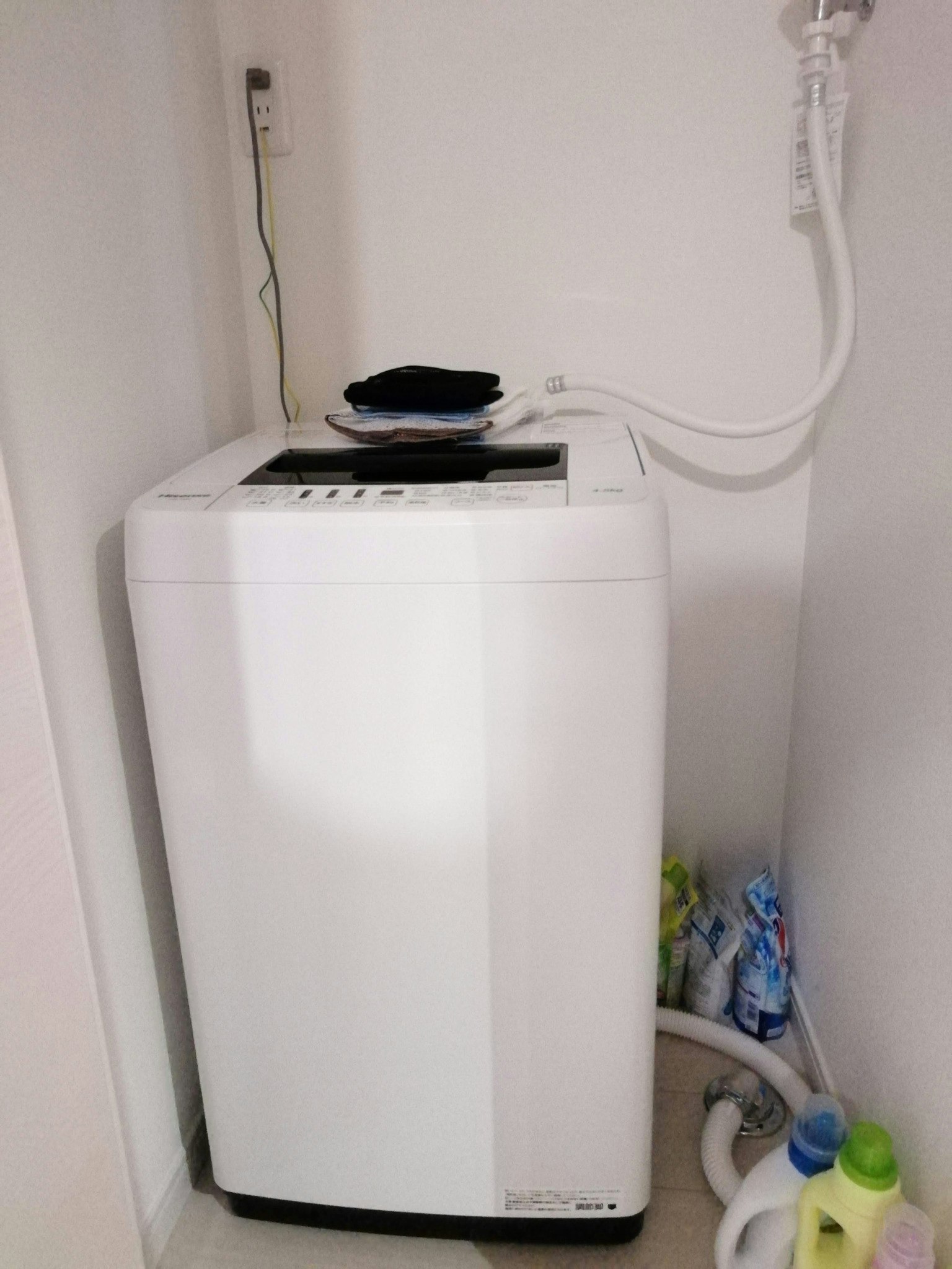 ベランダ付き、快適便利なお部屋