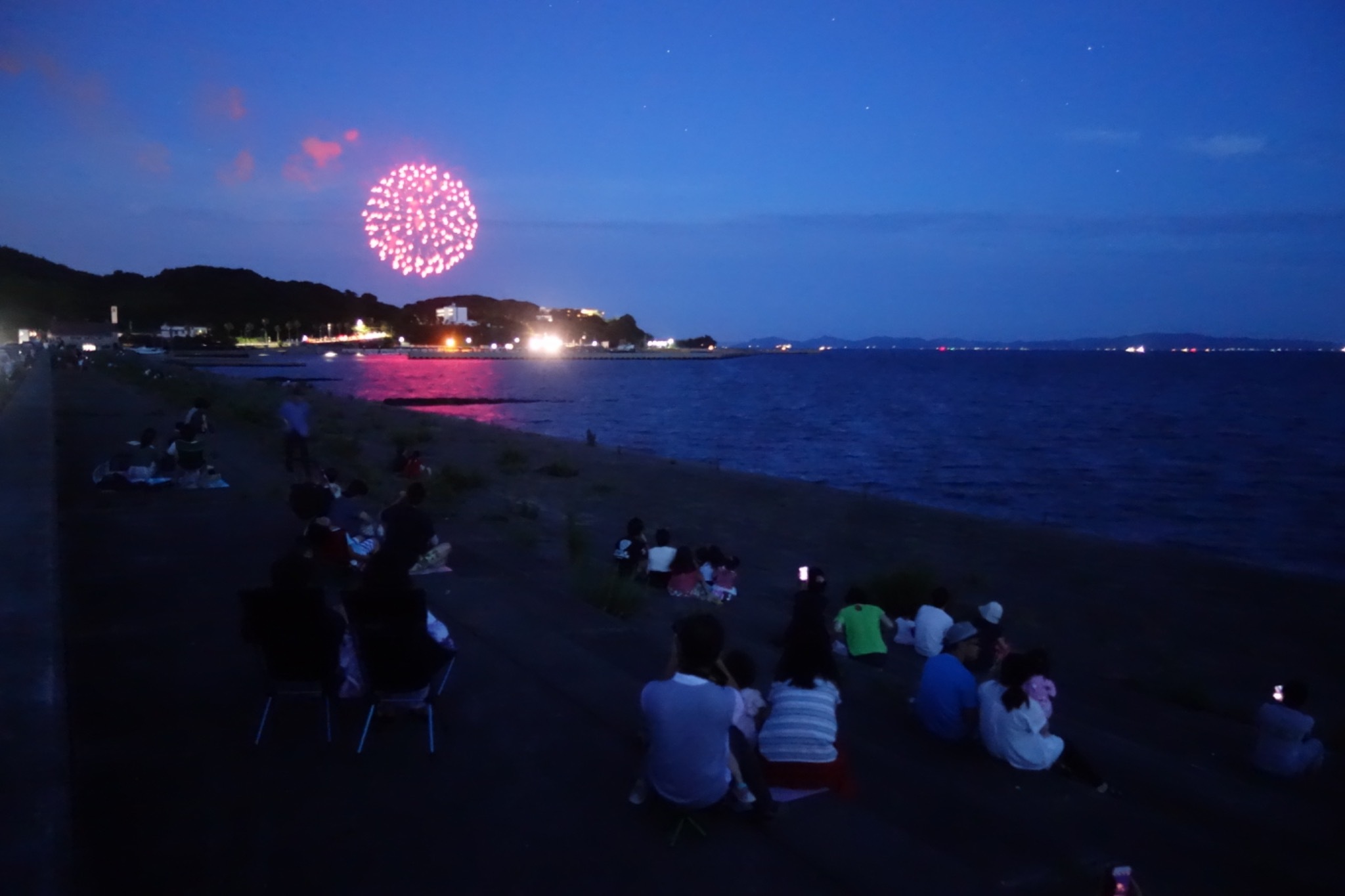 吉良花火大会&三河湾
