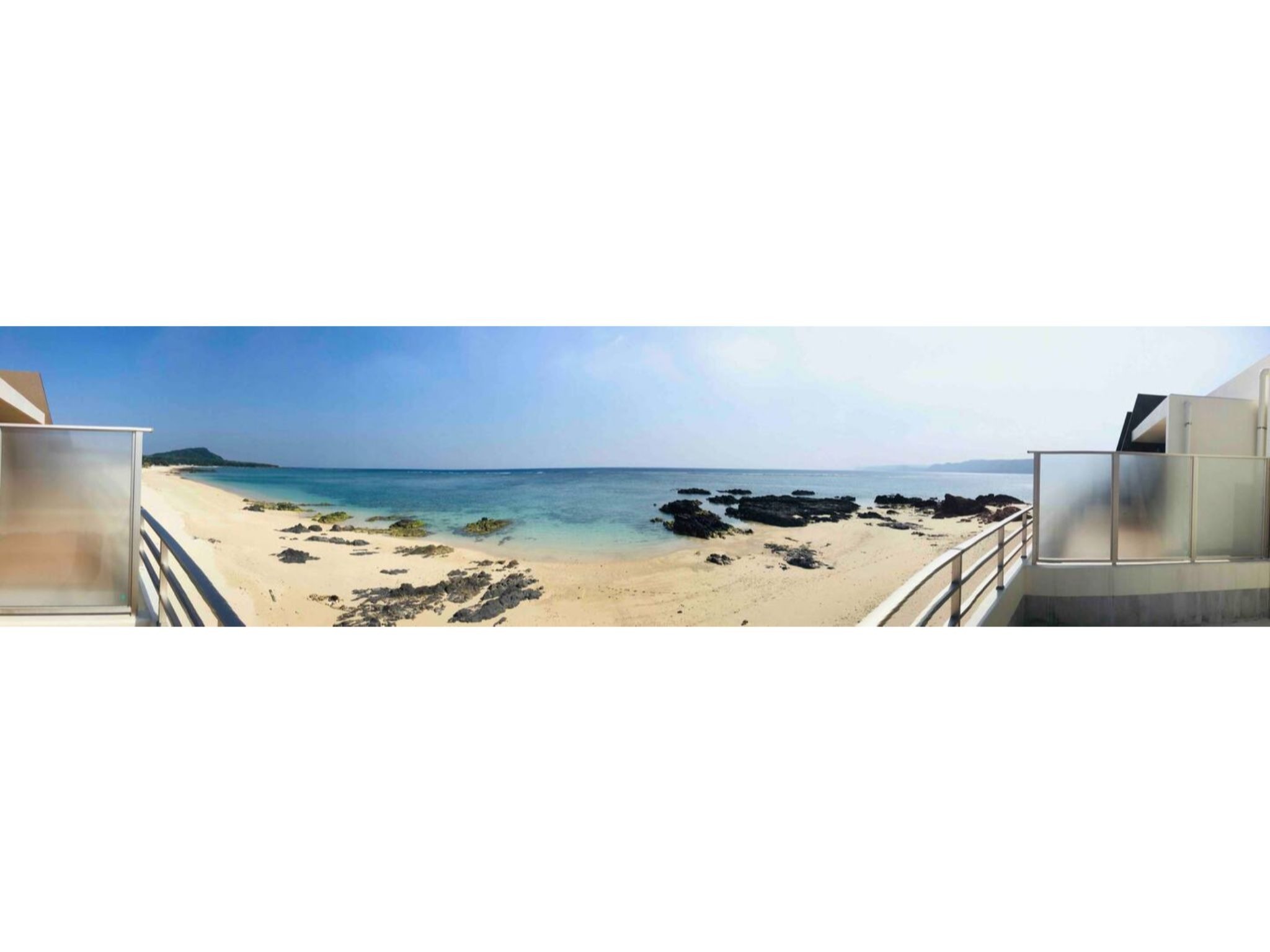 テラスから見た海