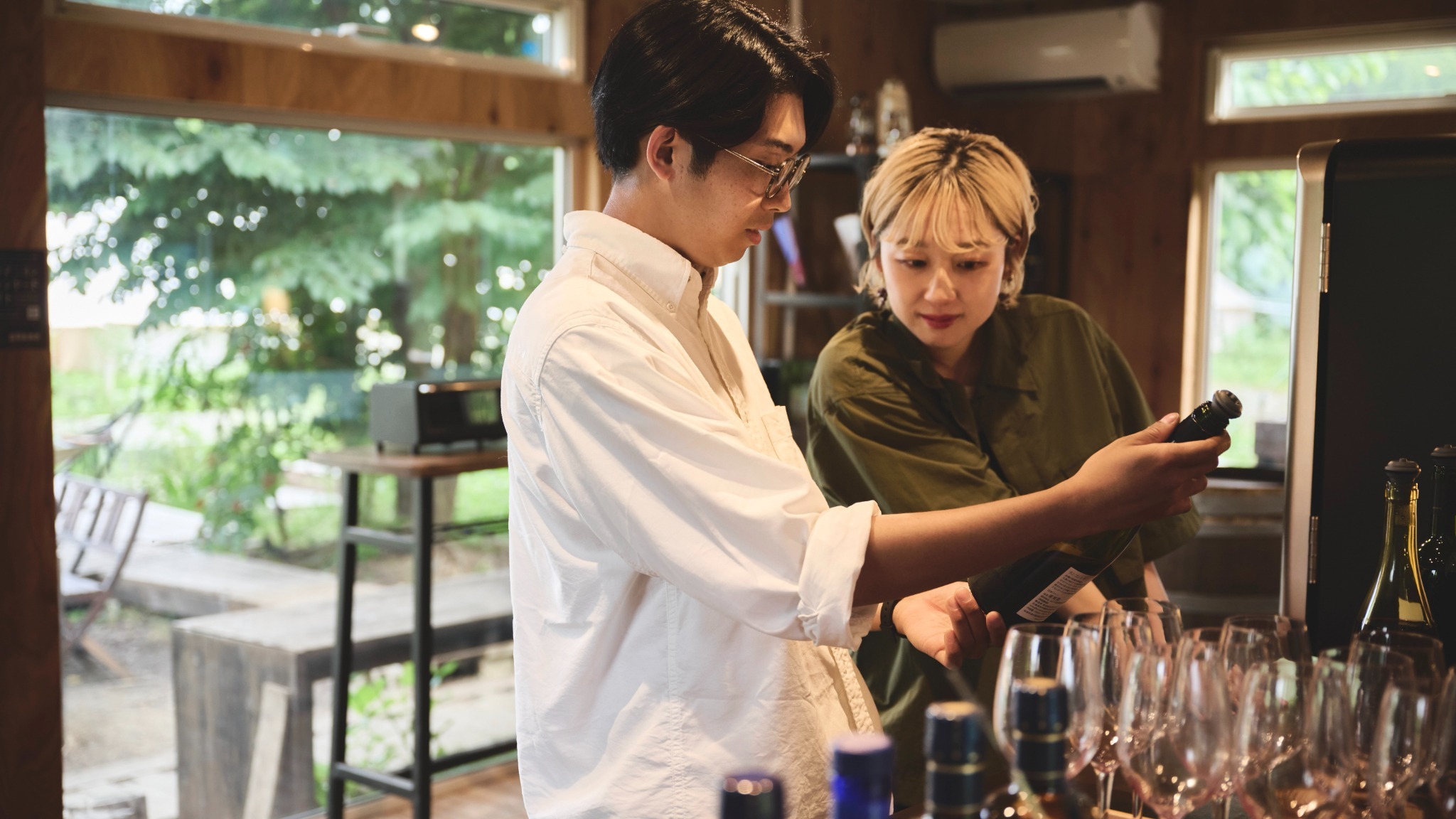 センターハウスでの余市放題