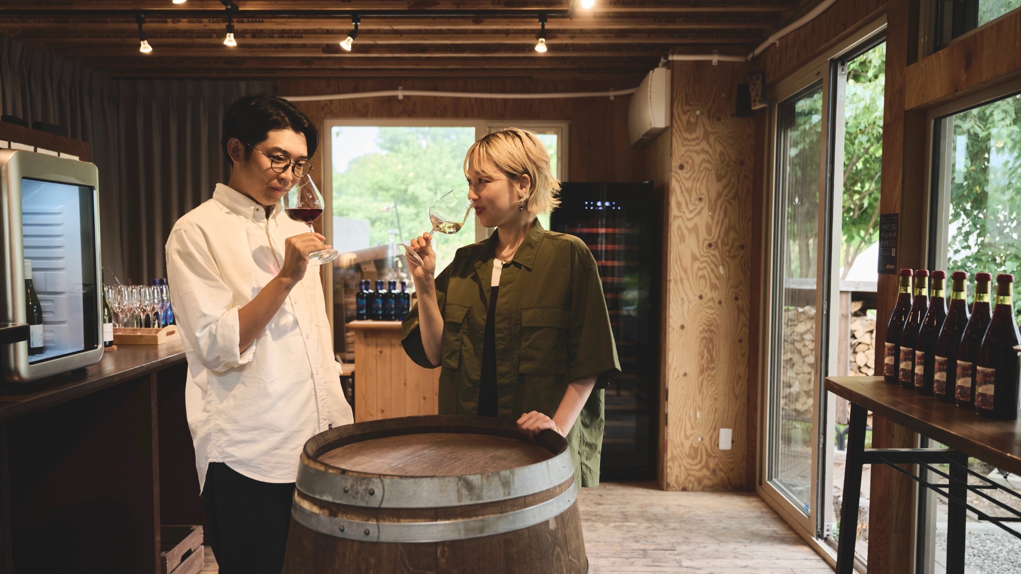 センターハウスでの余市放題