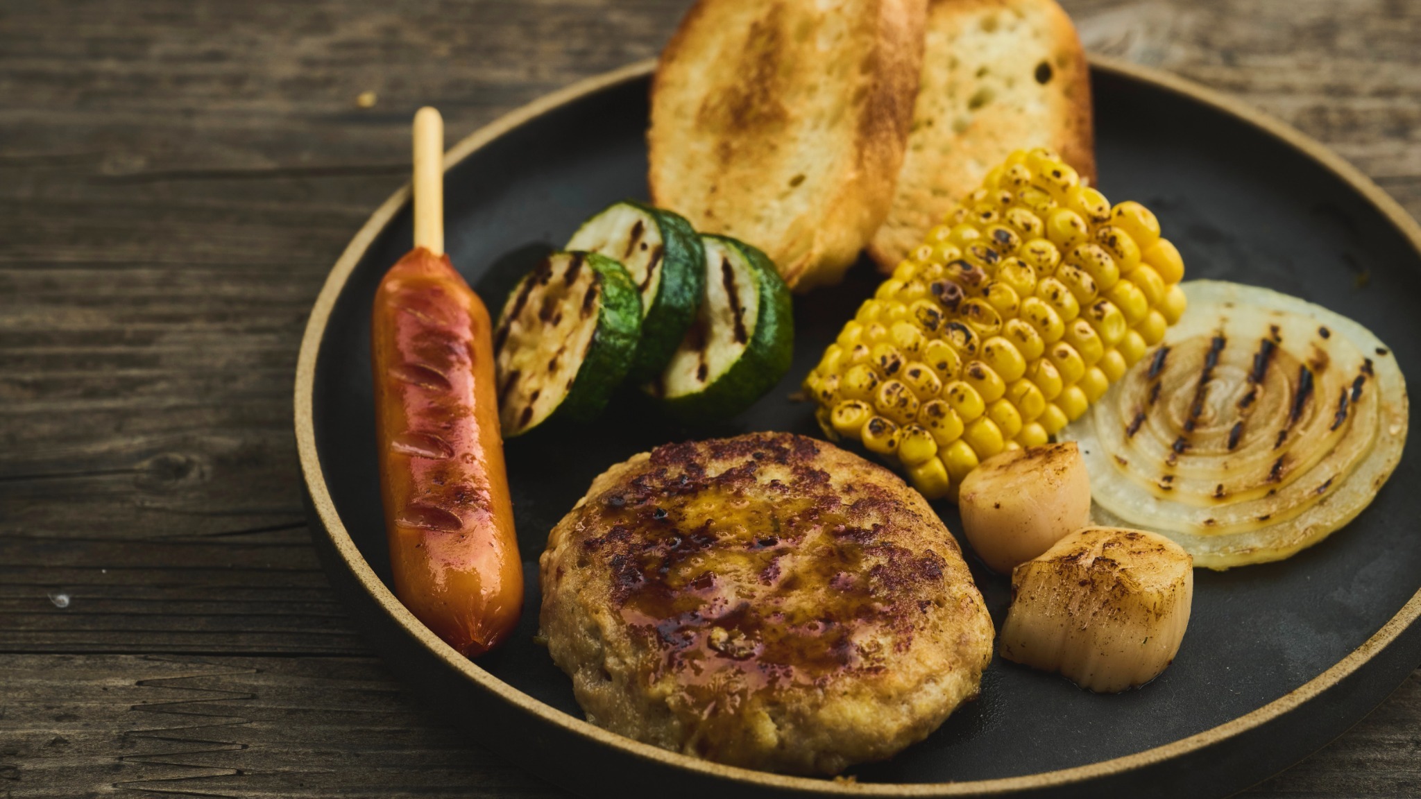 お子さまわくわくBBQ夕食