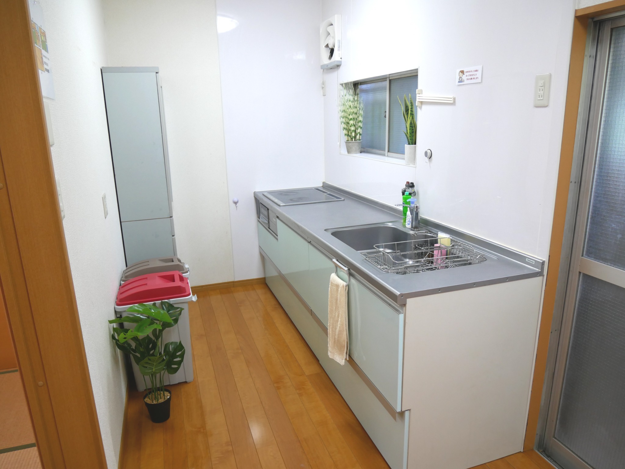 1階のキッチンです。