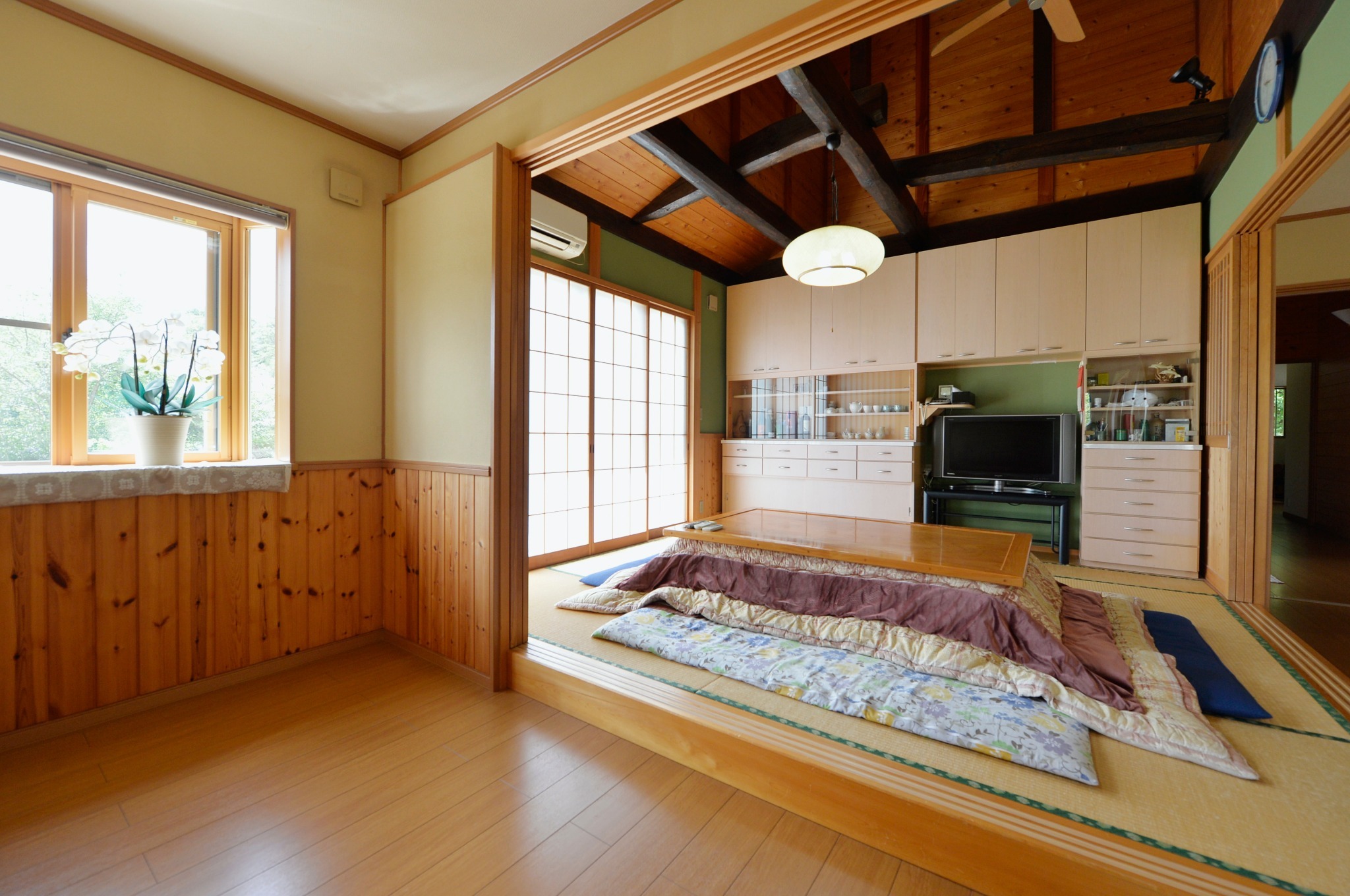 那須のふもとの伝統家屋でゆったり。東屋でBBQ。 