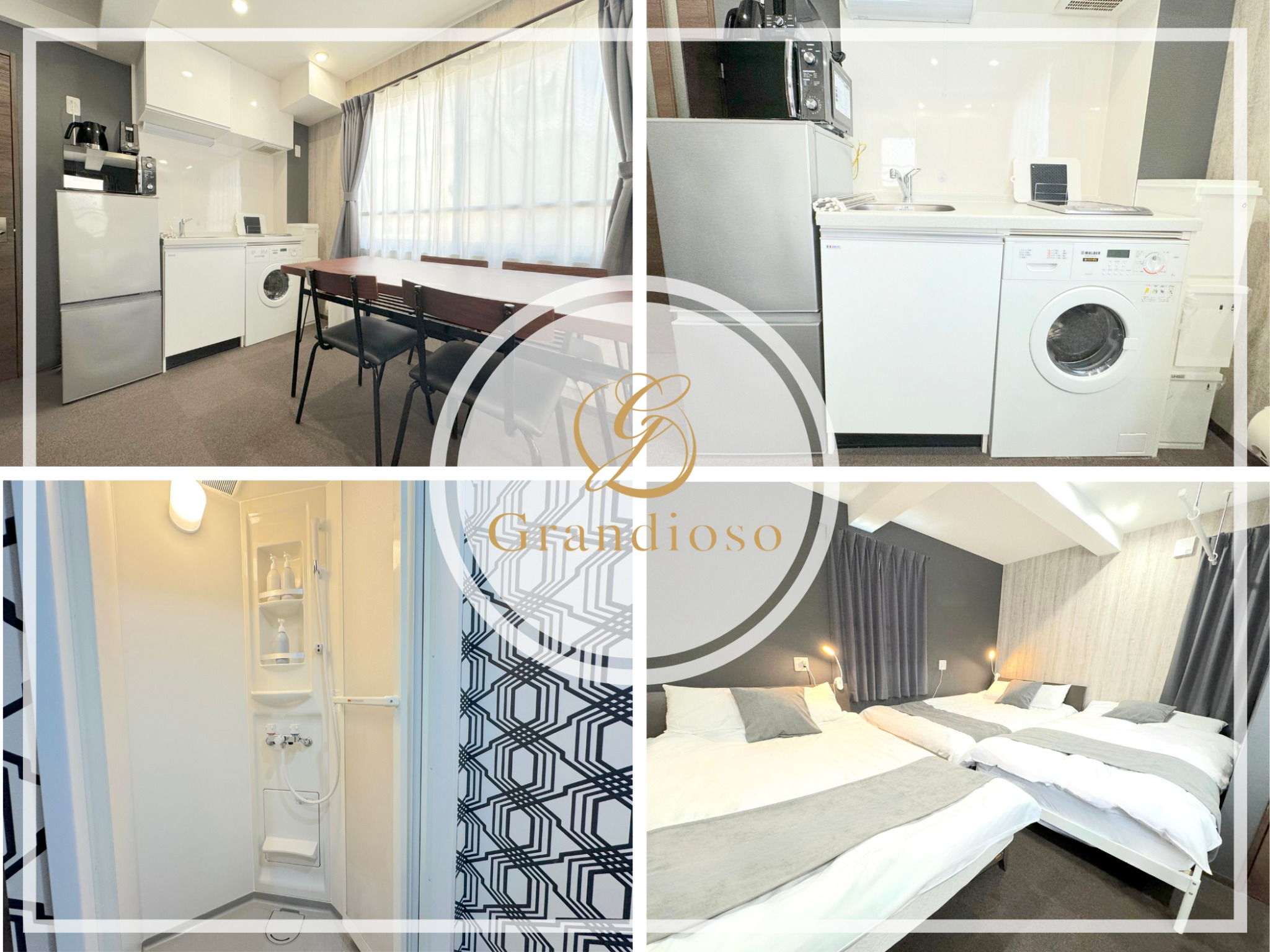 グランディオーソアーバンステイ新宿イースト301/駅徒歩4分/wifi完備