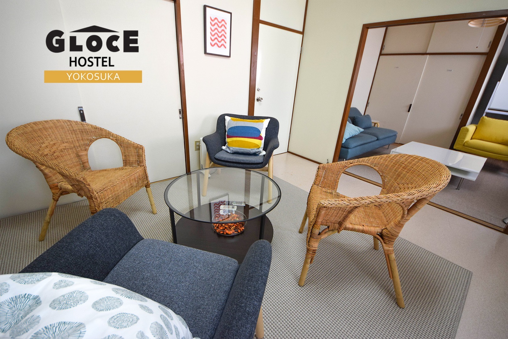 GLOCE 横須賀 SHARE ROOM @NAVY BASE|横須賀海軍基地近くのシェアルーム&nbsp;施設全景