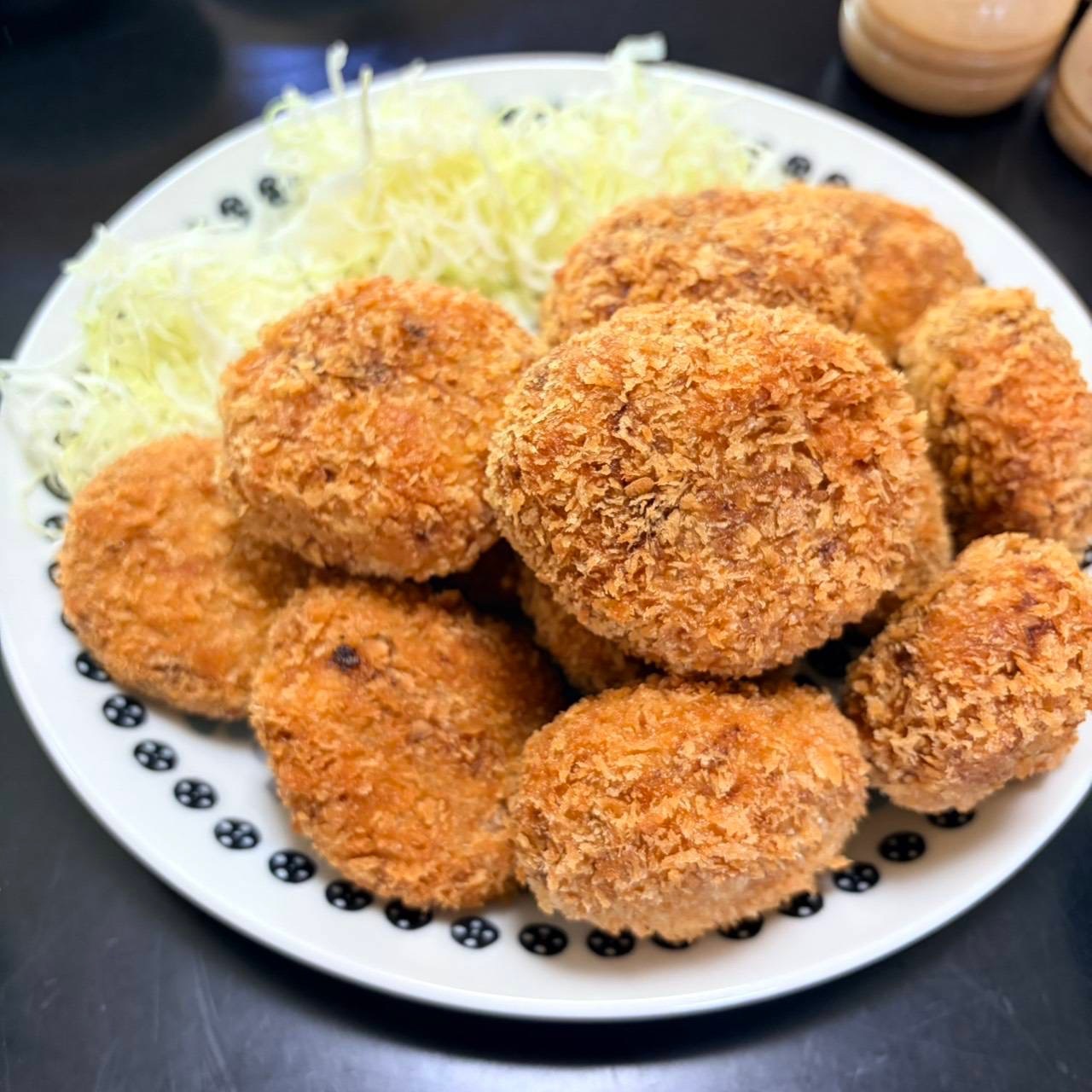 熱々のコロッケ
