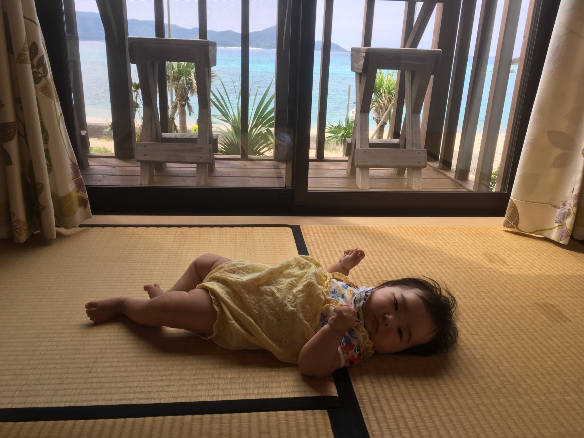 幼児の方もスヤスヤ