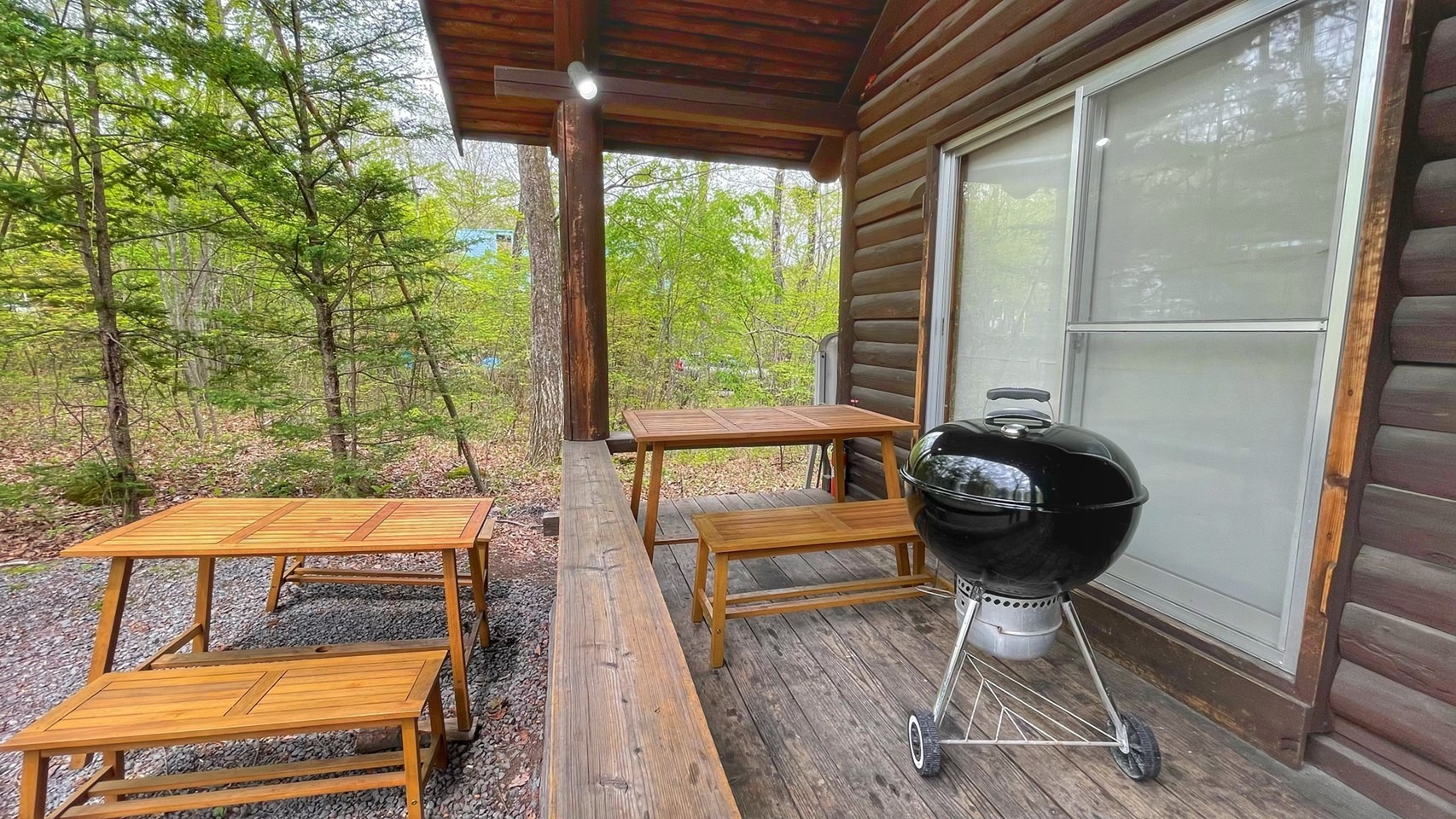 屋根付きBBQスペース(機材無料)