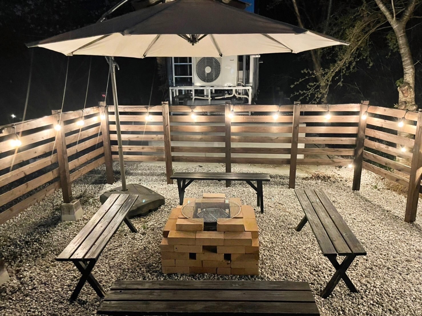 バーベキュー機材は無料で貸し出ししています!