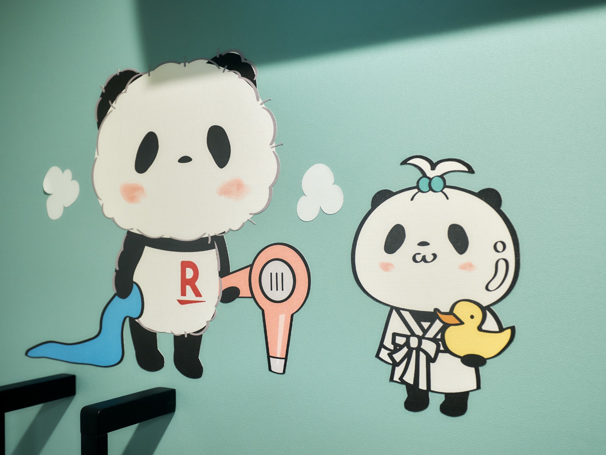 お買いものパンダルーム*客室デザイン