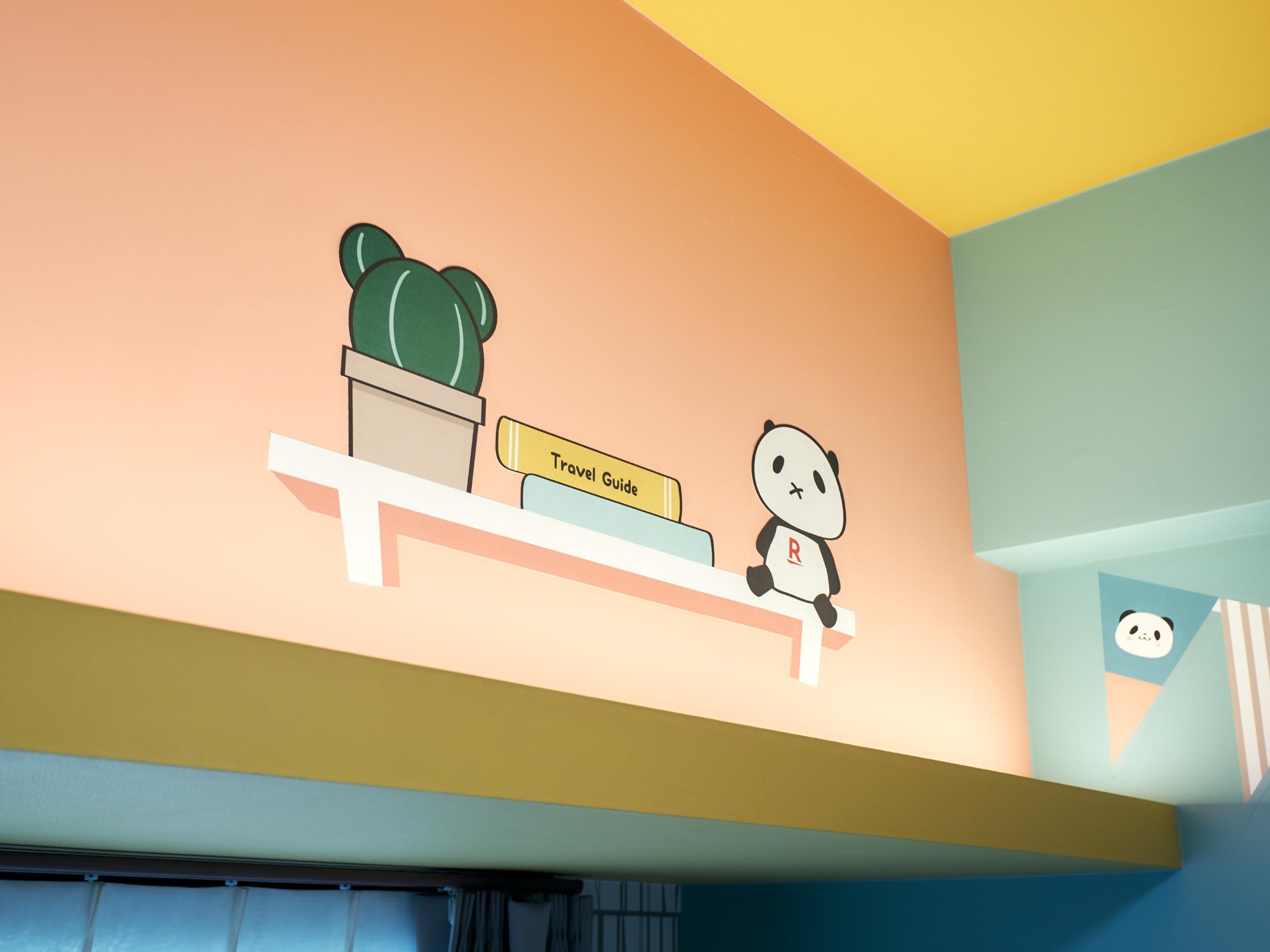 お買いものパンダルーム*客室デザイン