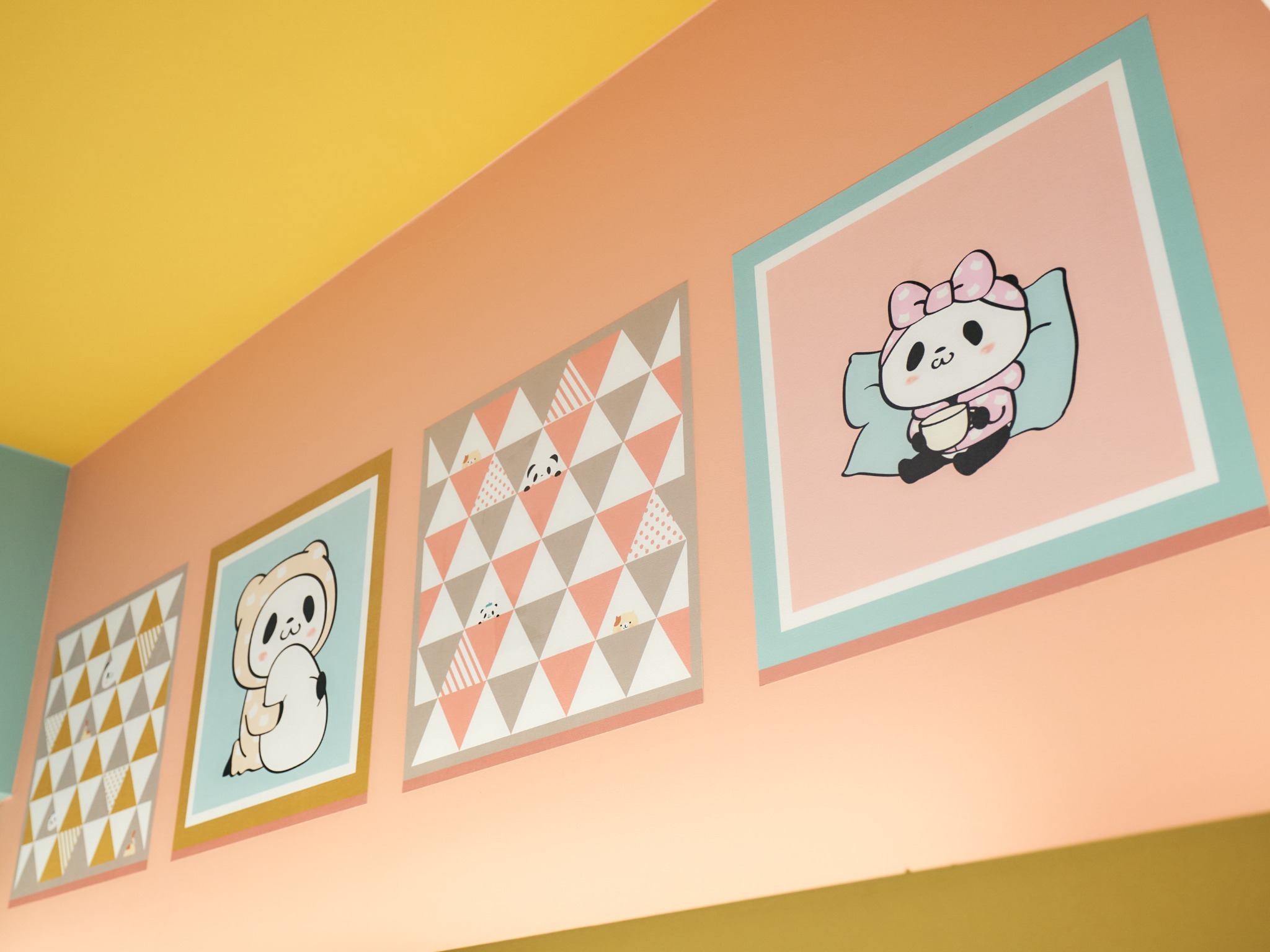 お買いものパンダルーム*客室デザイン