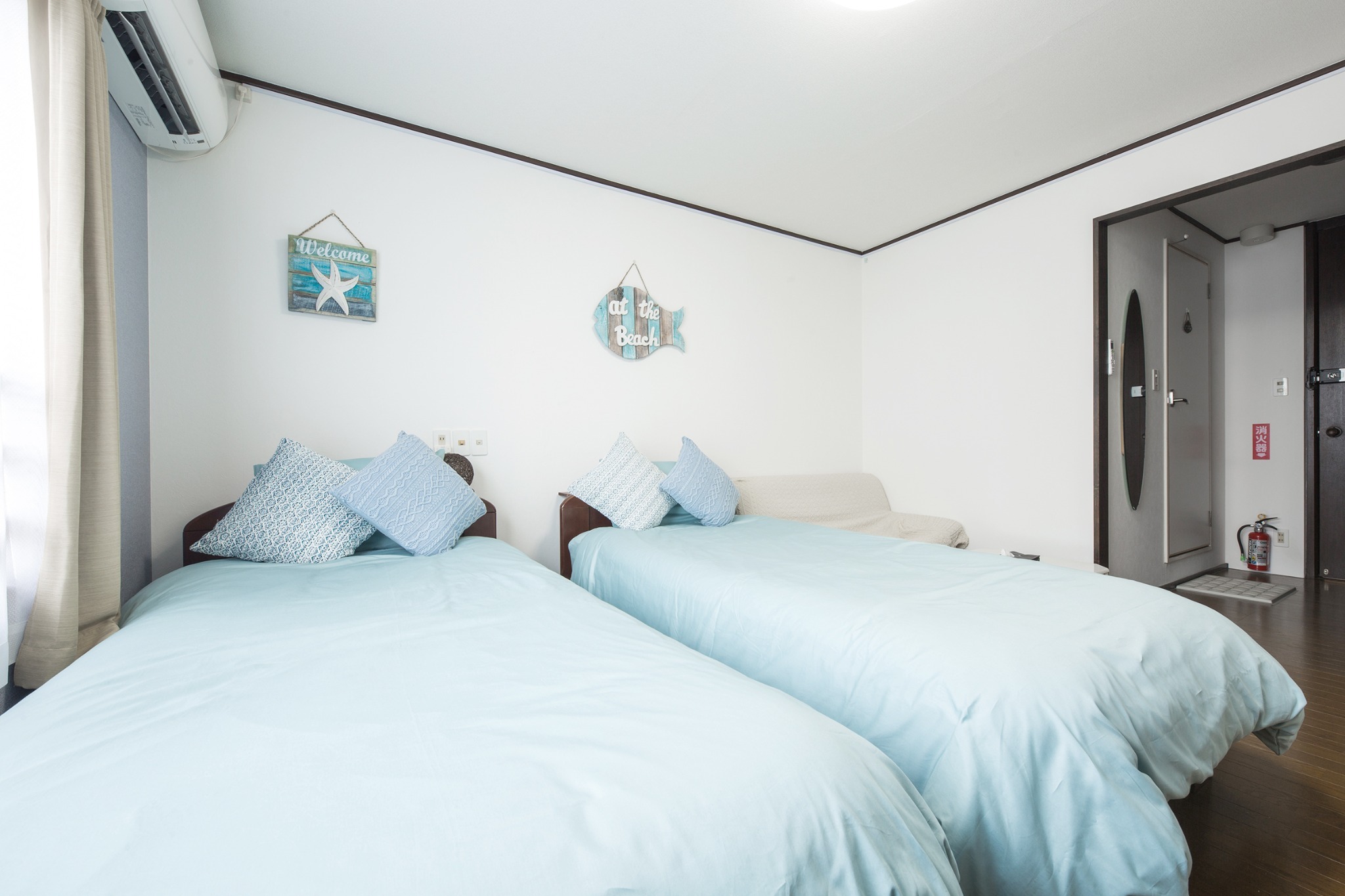 爽やかなブルー