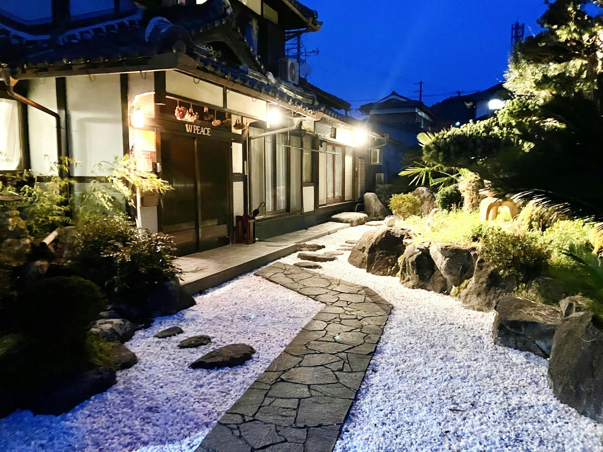 福知山 暮らすように泊まれる宿 山あり川あり自然豊かな田舎の風景 帰省時の滞在宿にも最適