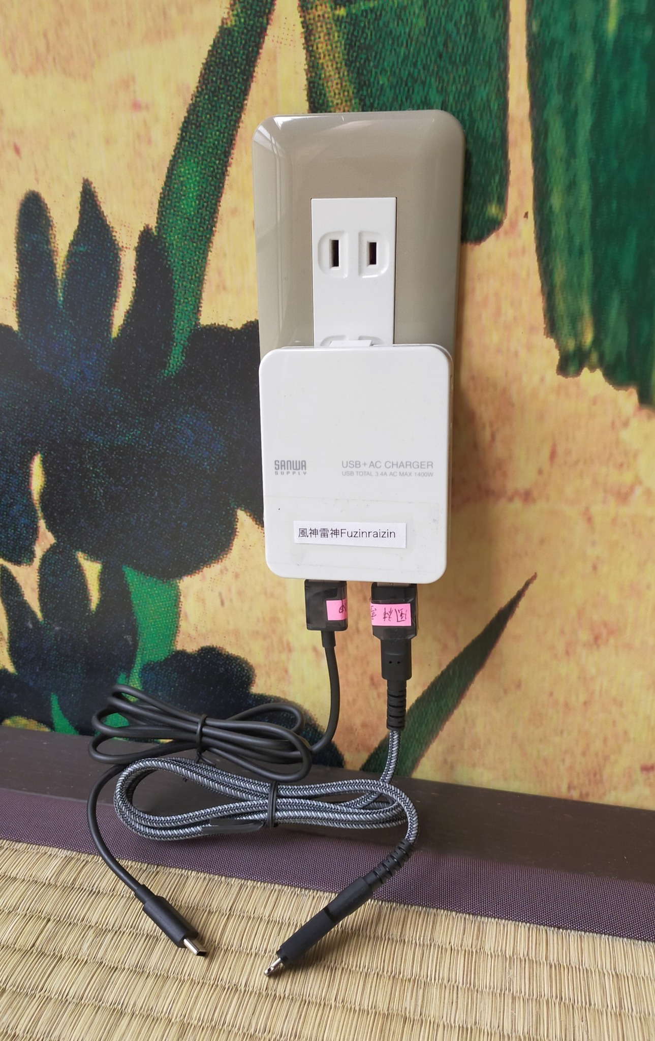 LightningとType-Cケーブル