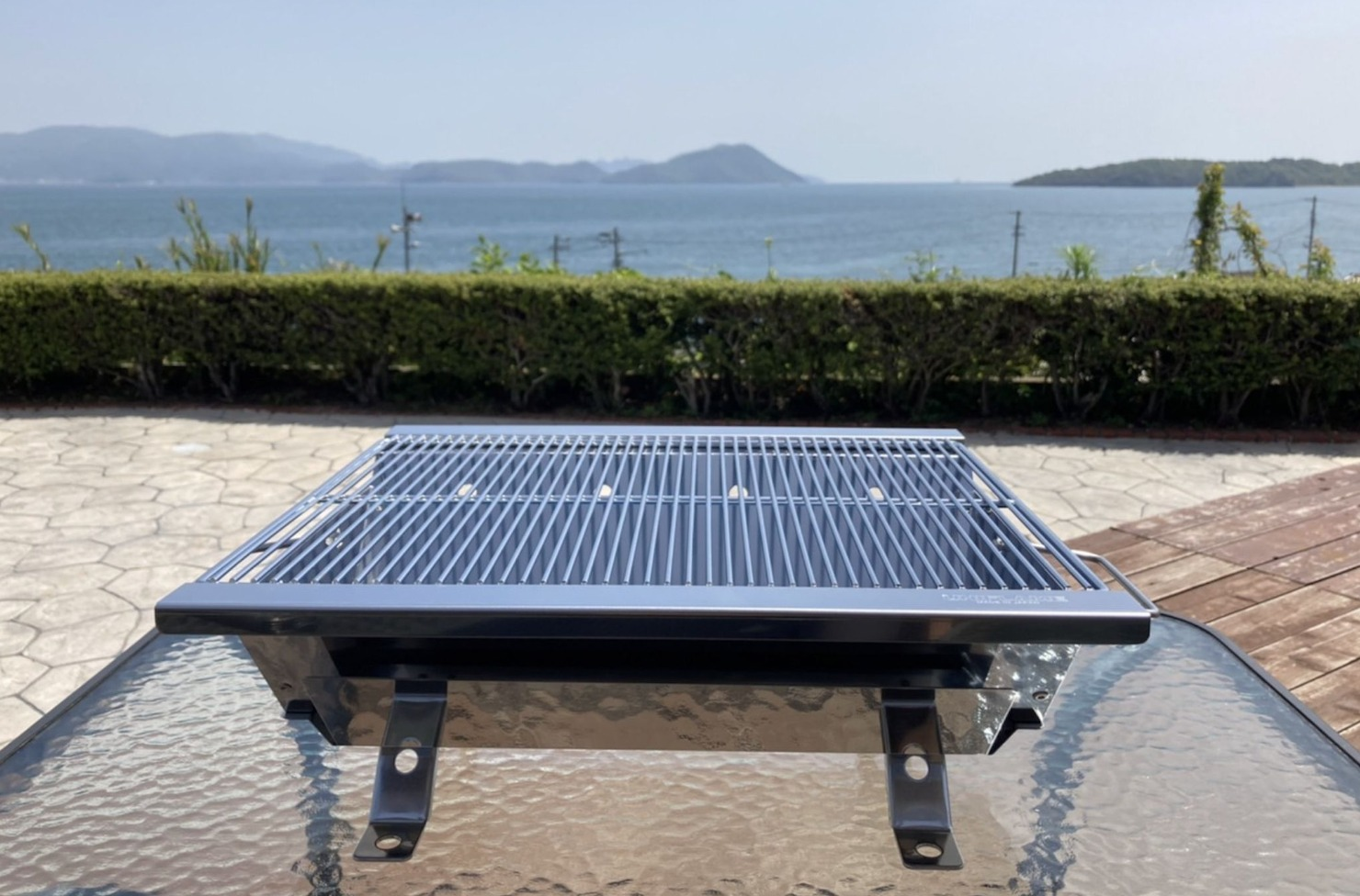 BBQ用炭コンロ(3,300円 炭付き)です