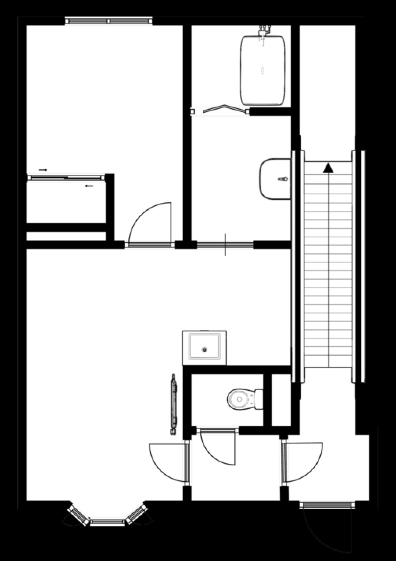 B103 JR美瑛駅 徒歩5分・旭川空港 車で14分 無料駐車場 Free-Wifi エアコン