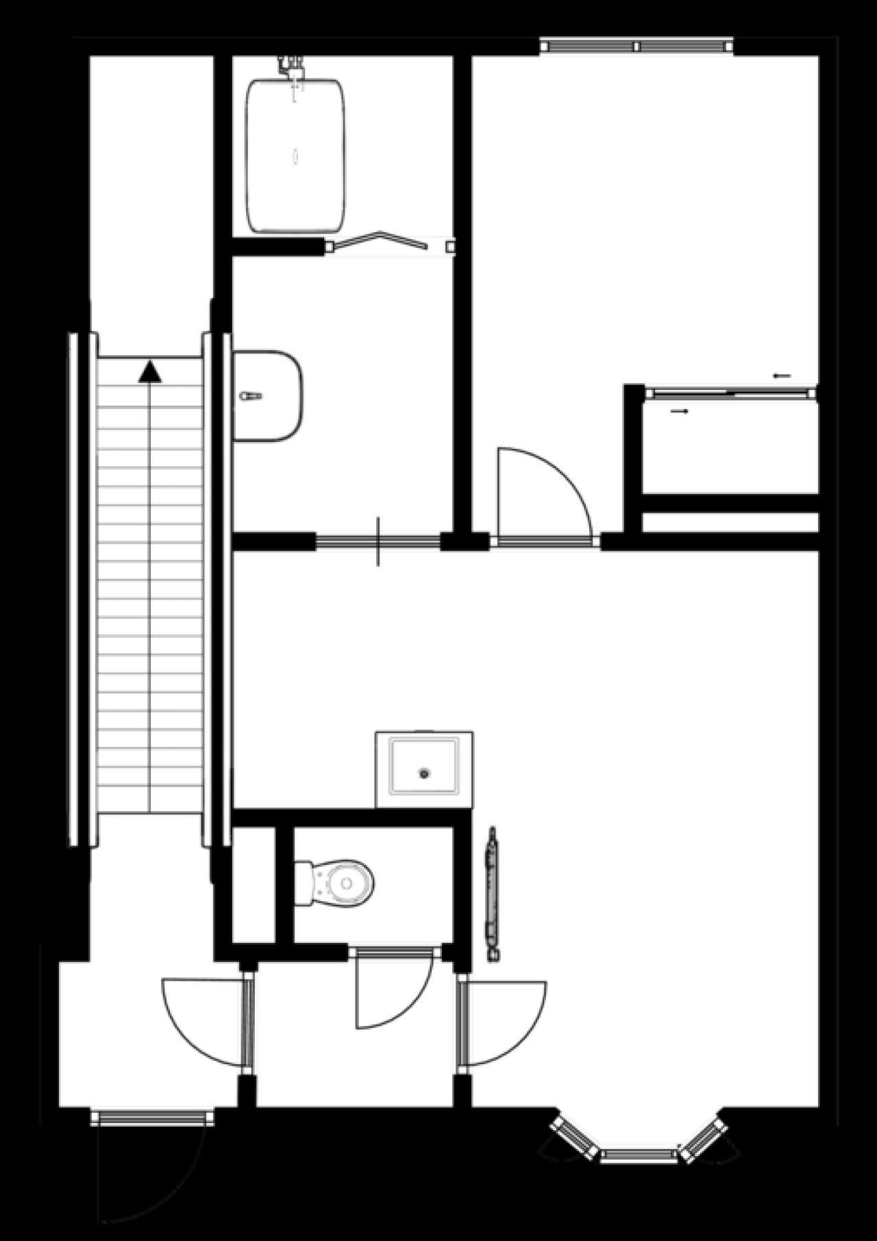 B102 JR美瑛駅 徒歩5分・旭川空港 車で14分 無料駐車場 Free-Wifi エアコン