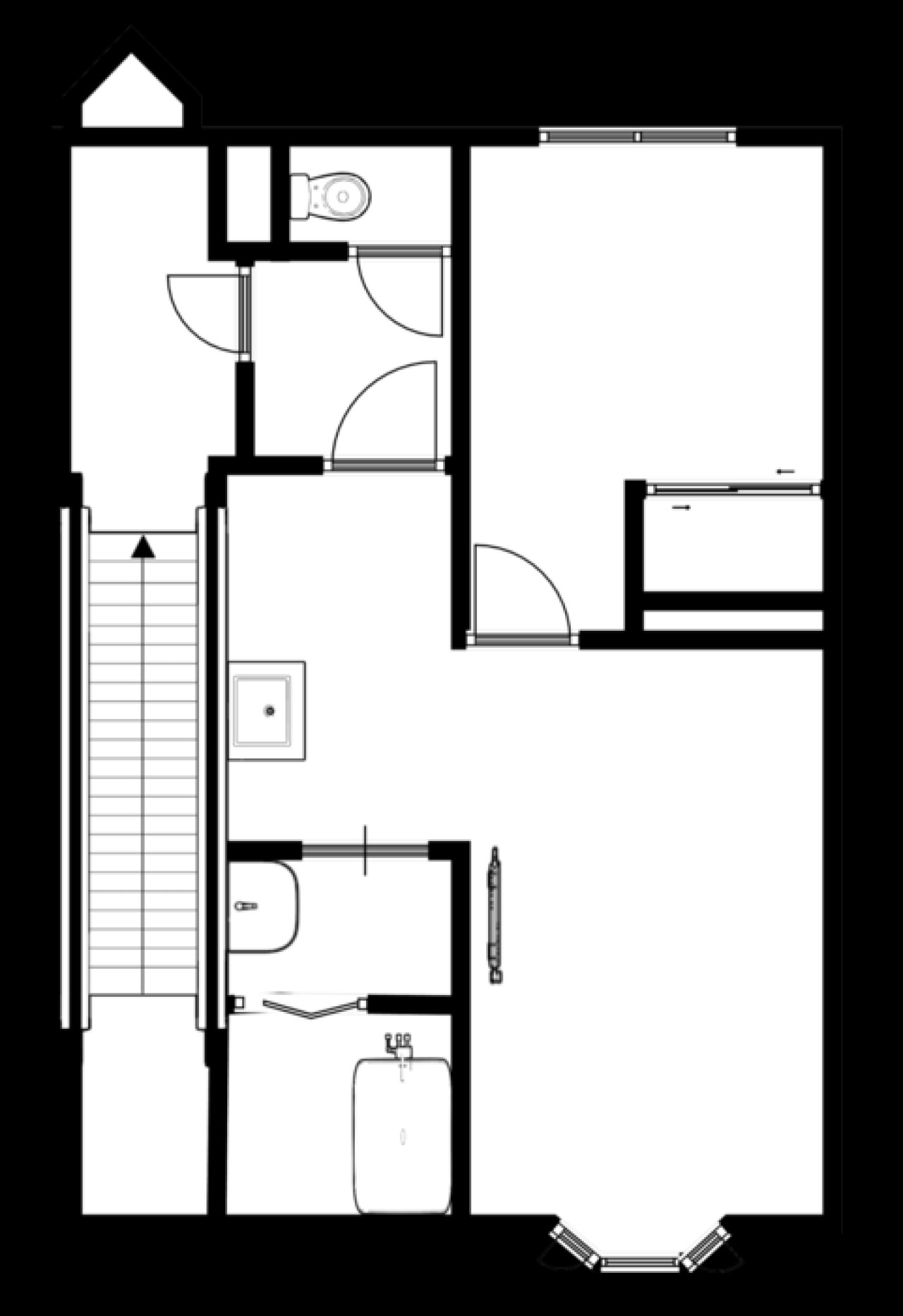B207 JR美瑛駅 徒歩5分・旭川空港 車で14分 無料駐車場 Free-Wifi エアコン
