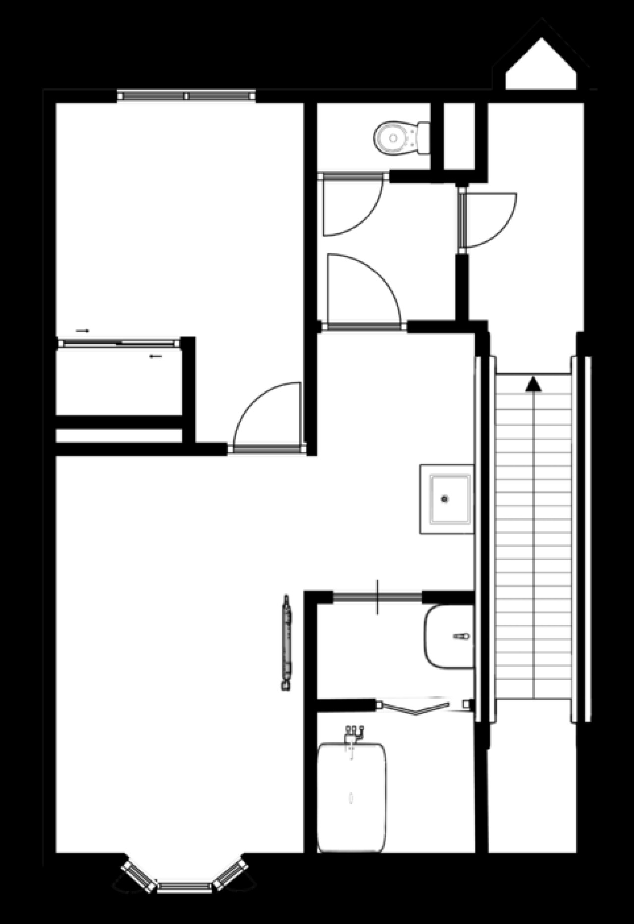 B203 JR美瑛駅 徒歩5分・旭川空港 車で14分 無料駐車場 Free-Wifi エアコン