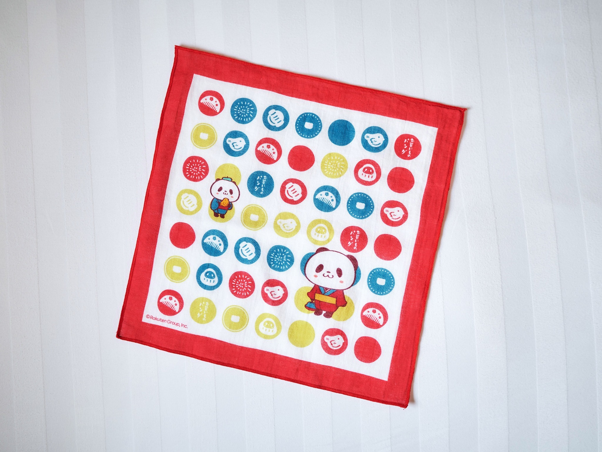 【お買いものパンダルーム】当施設限定アメニティ/巾着