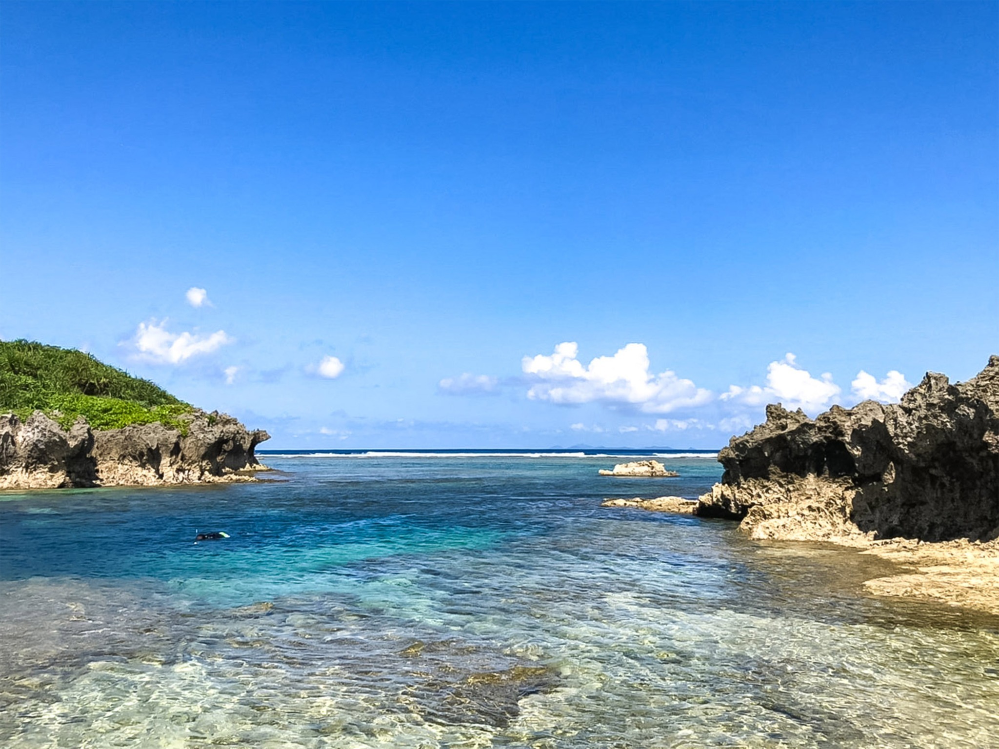 ・シュノーケリングの様子
