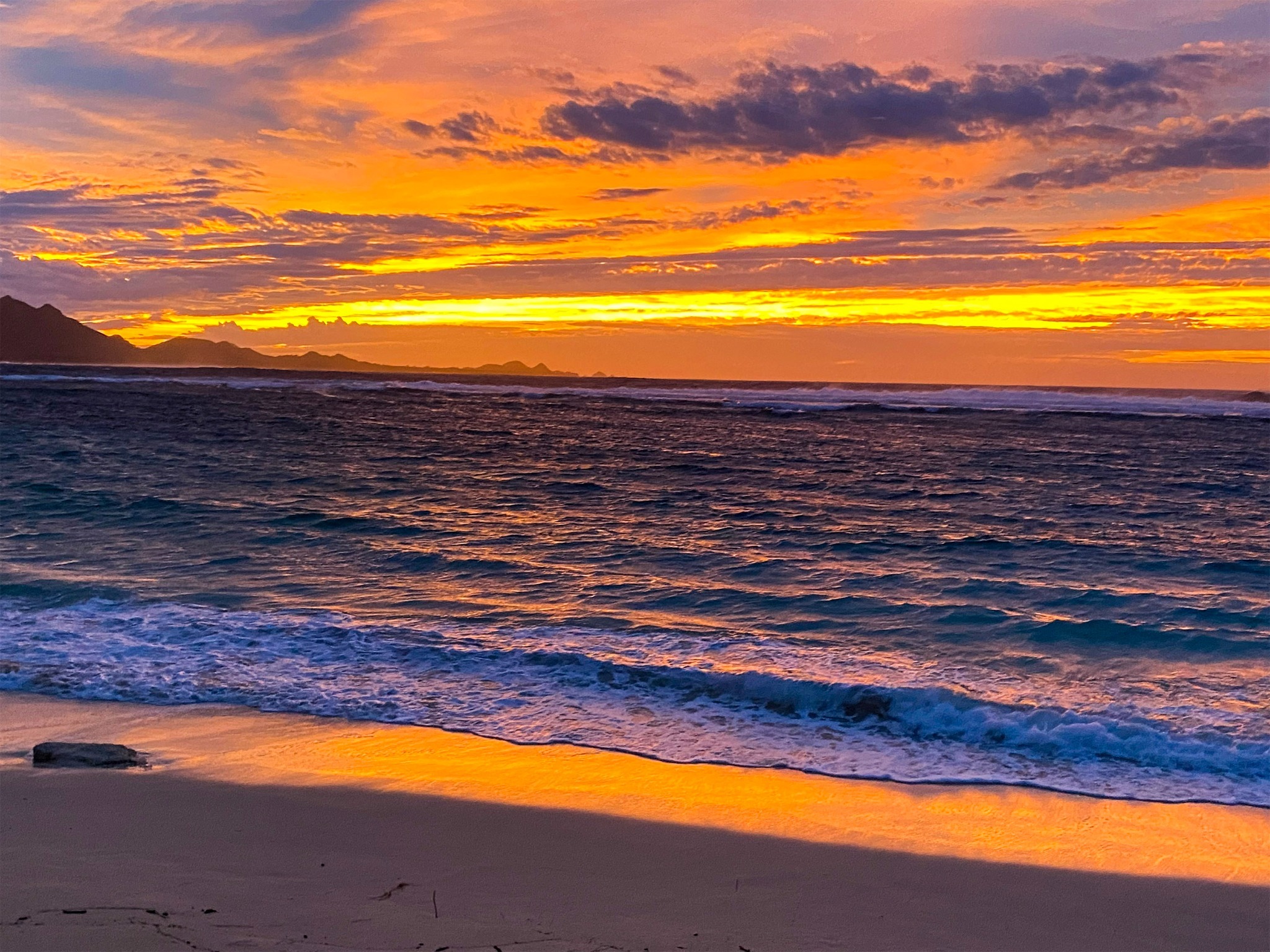 ・米原ビーチ 忘れられない景色となるでしょう・・・
